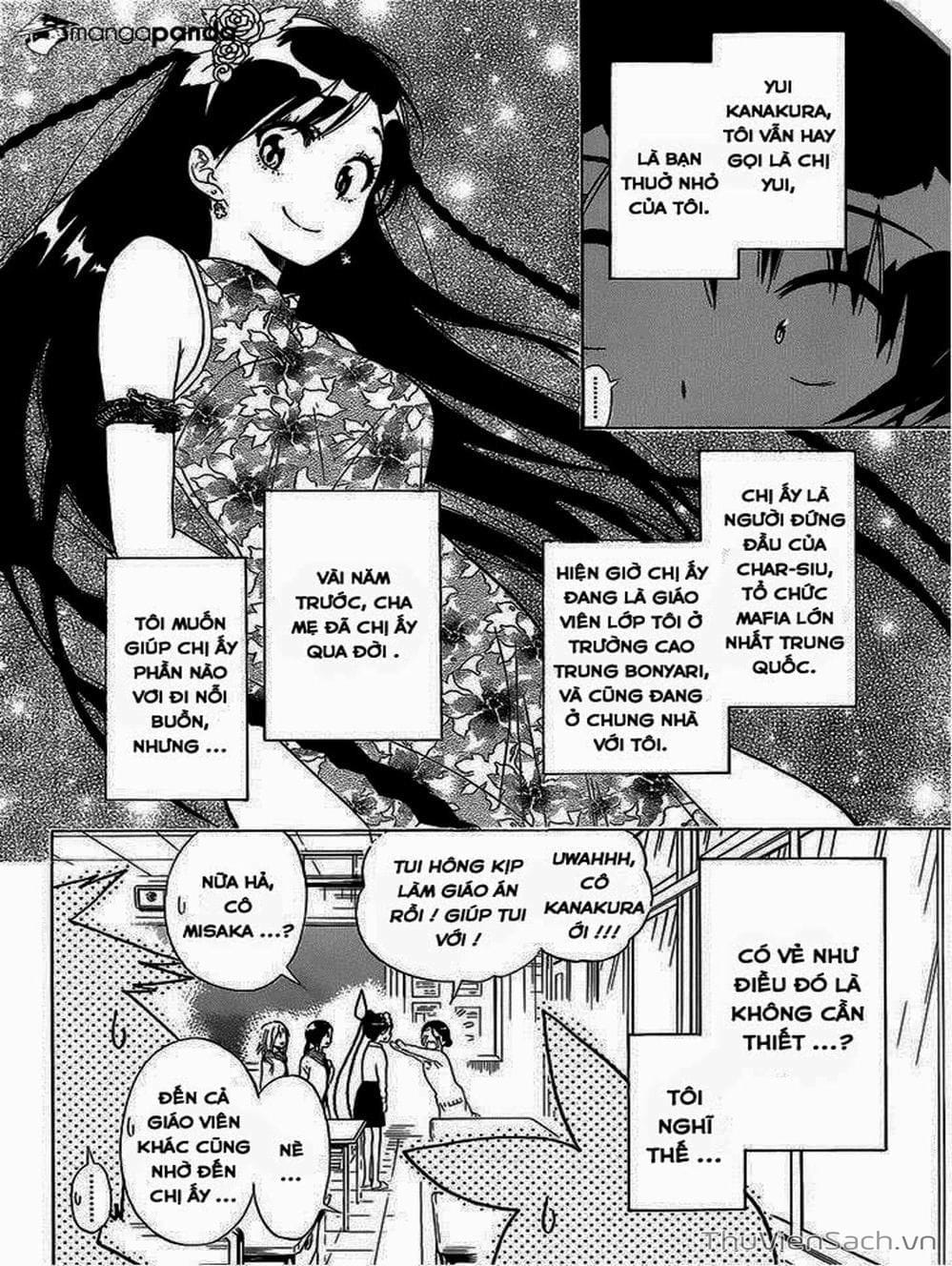 Truyện Tranh Tình Yêu Giả Tạo - Nisekoi trang 8