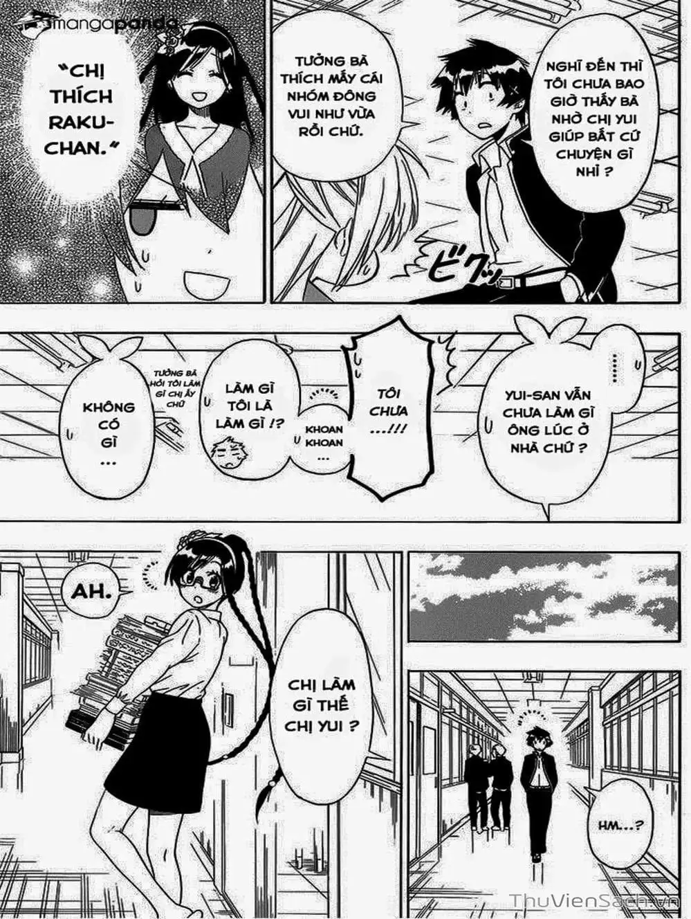 Truyện Tranh Tình Yêu Giả Tạo - Nisekoi trang 8