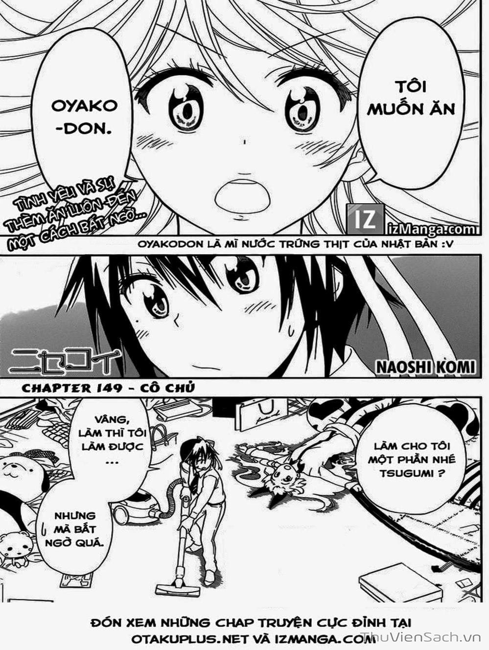 Truyện Tranh Tình Yêu Giả Tạo - Nisekoi trang 8