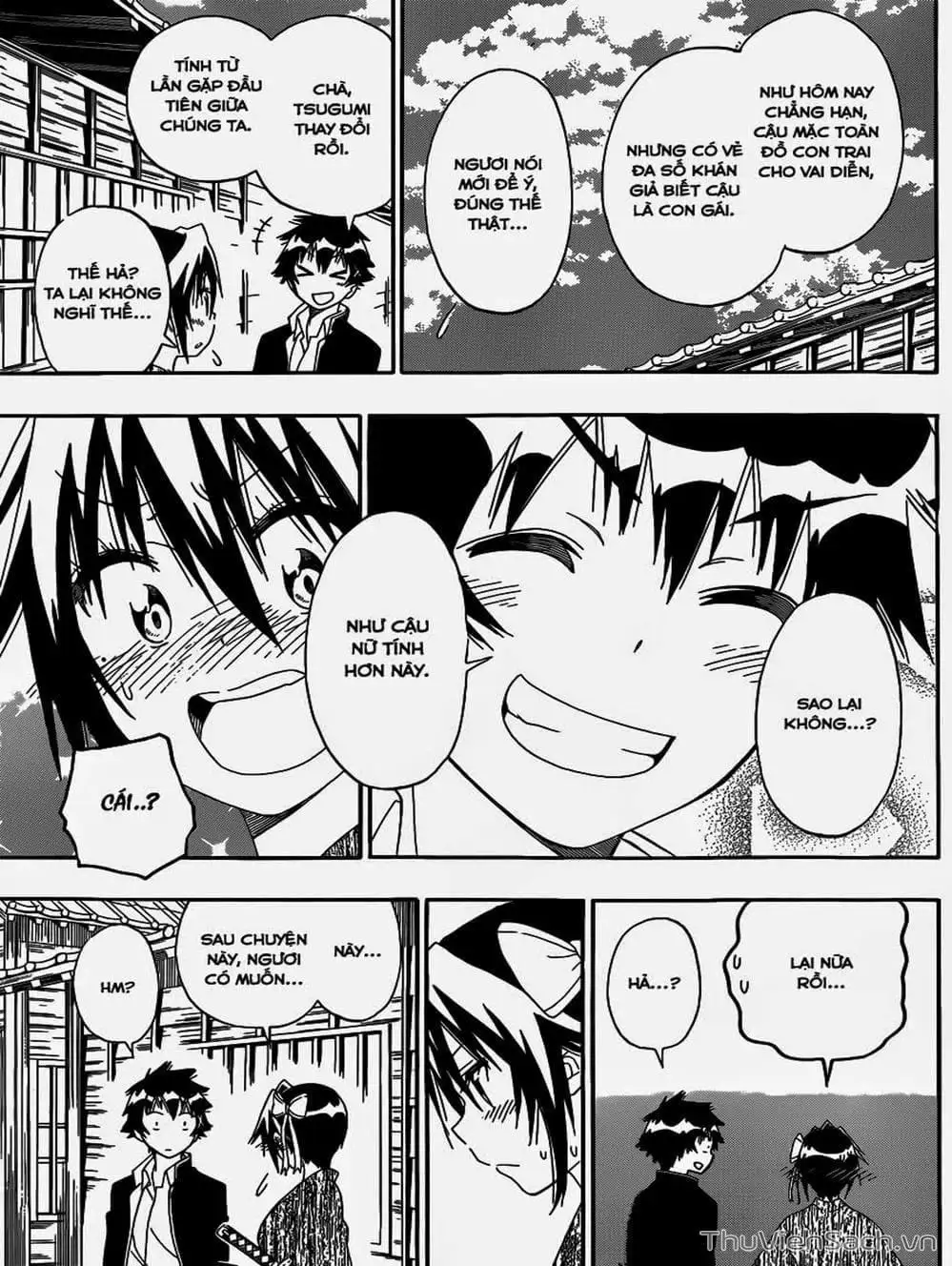 Truyện Tranh Tình Yêu Giả Tạo - Nisekoi trang 8