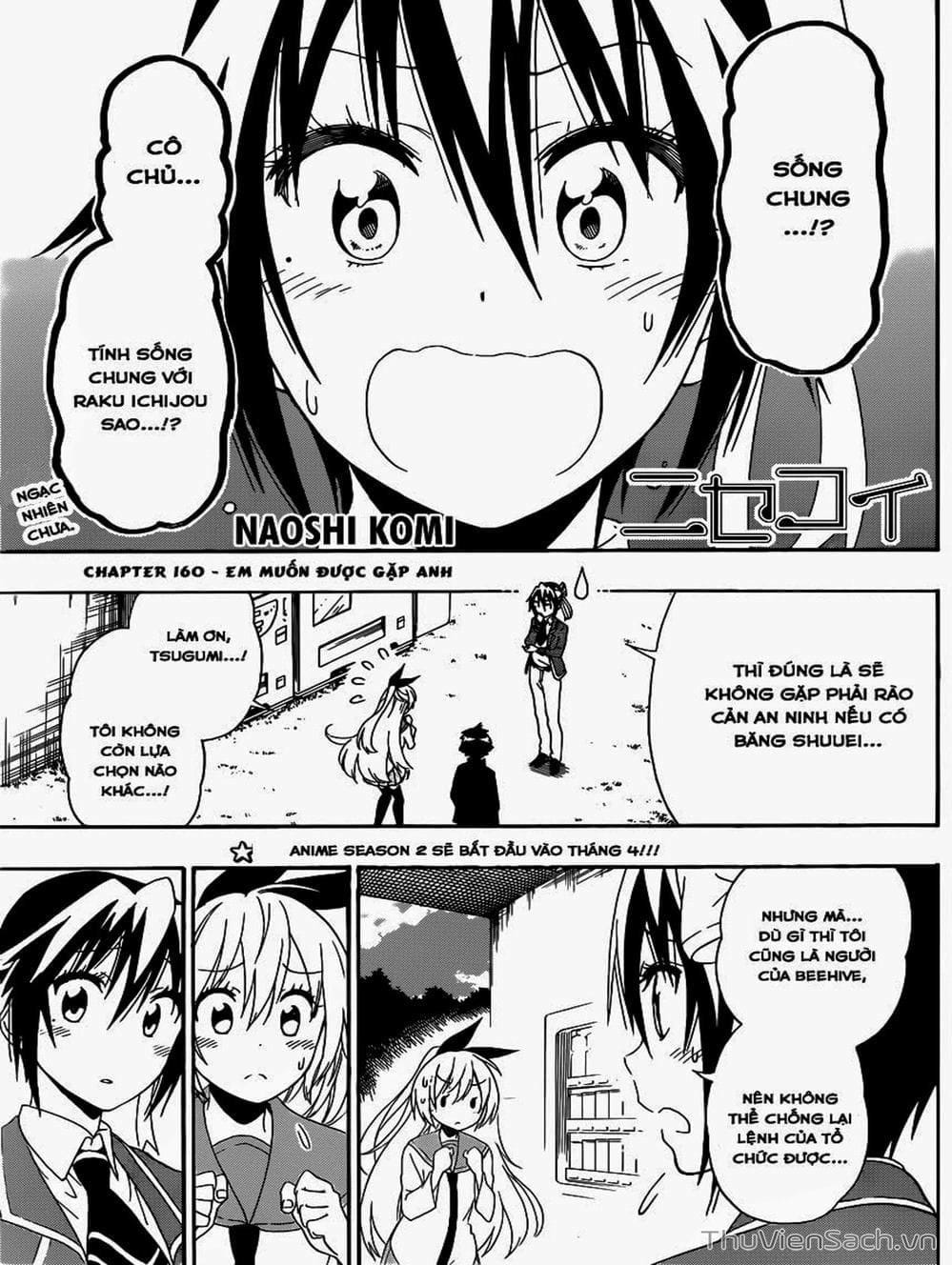 Truyện Tranh Tình Yêu Giả Tạo - Nisekoi trang 8