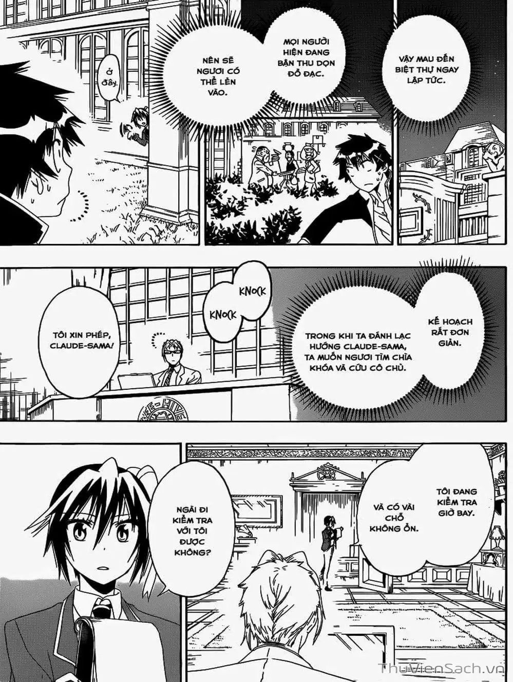 Truyện Tranh Tình Yêu Giả Tạo - Nisekoi trang 8