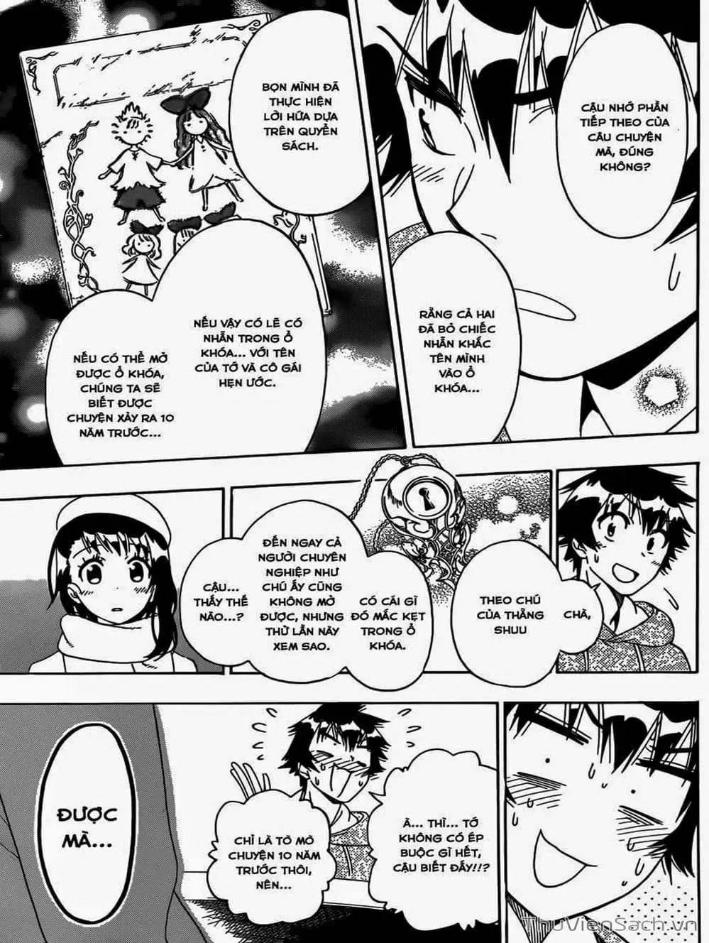 Truyện Tranh Tình Yêu Giả Tạo - Nisekoi trang 8