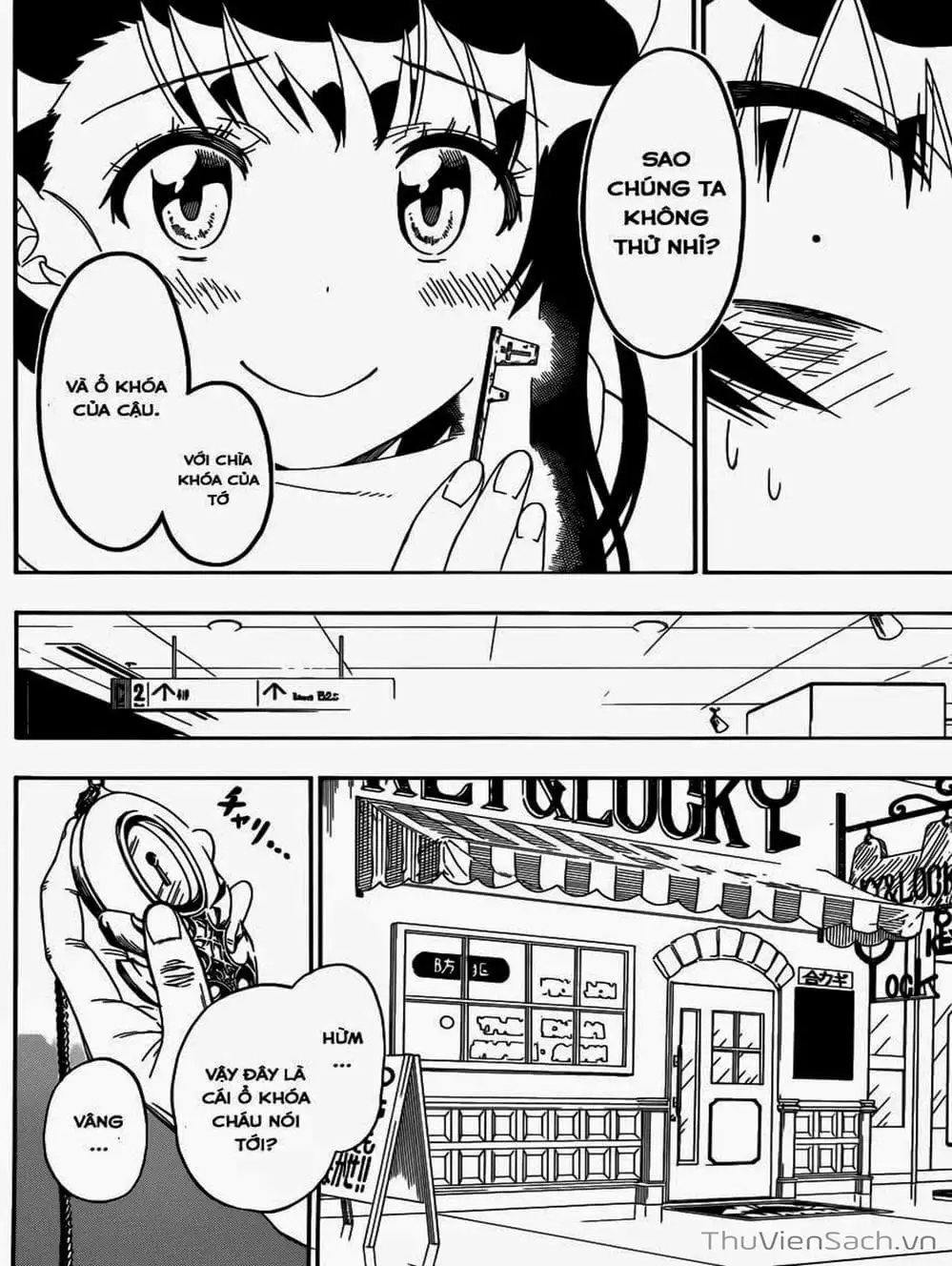 Truyện Tranh Tình Yêu Giả Tạo - Nisekoi trang 8