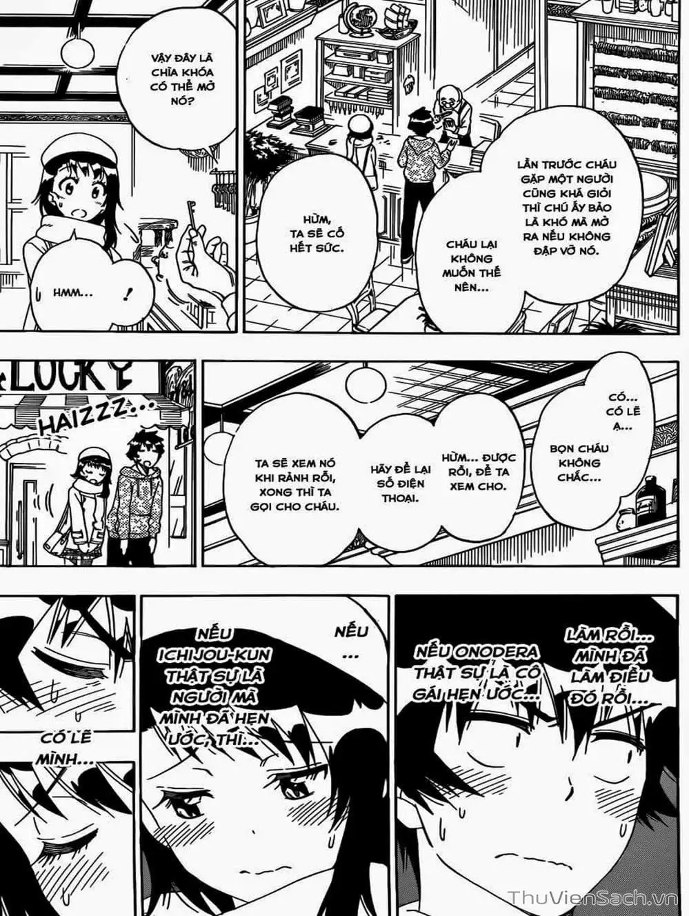Truyện Tranh Tình Yêu Giả Tạo - Nisekoi trang 8