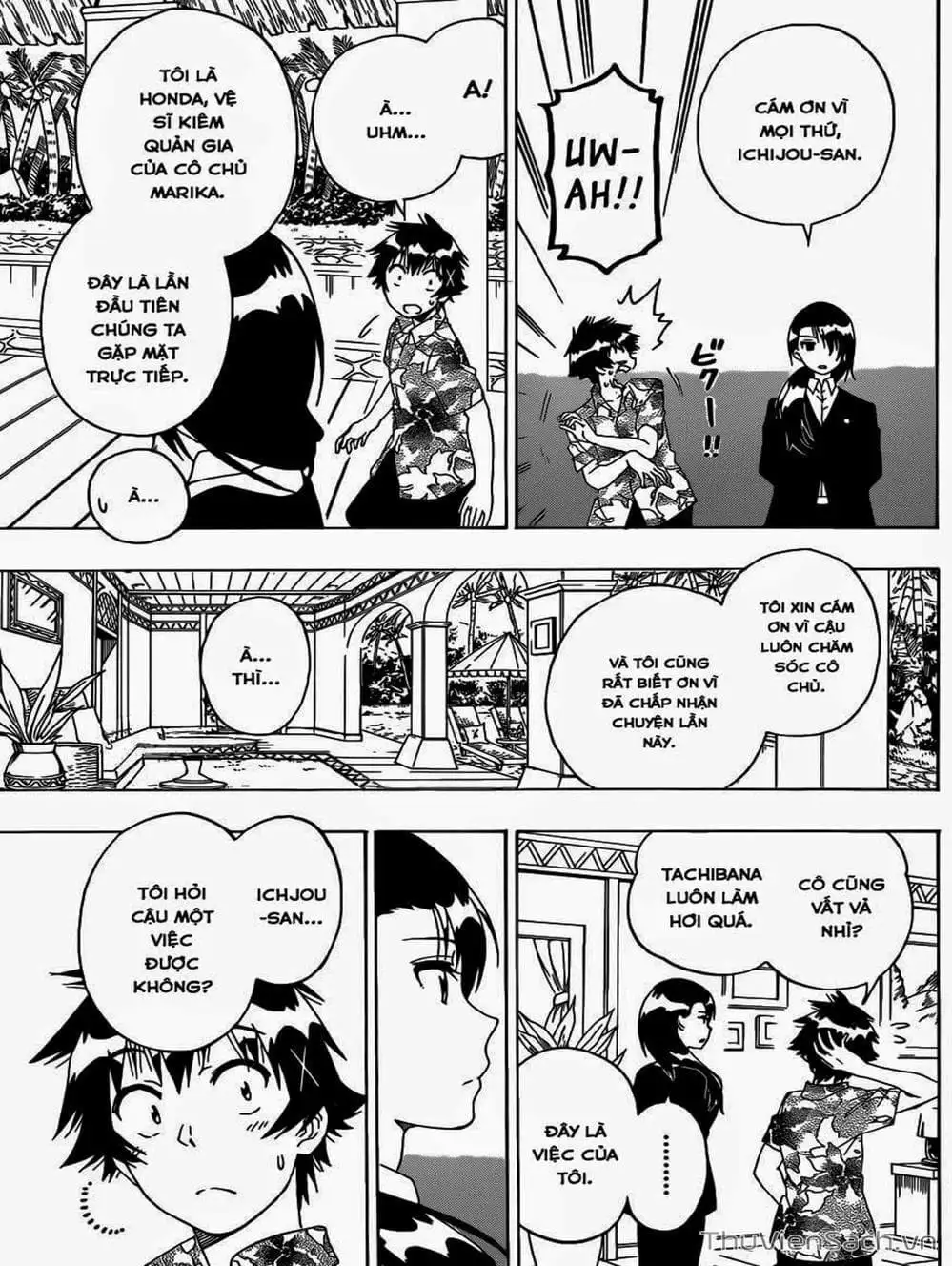 Truyện Tranh Tình Yêu Giả Tạo - Nisekoi trang 8