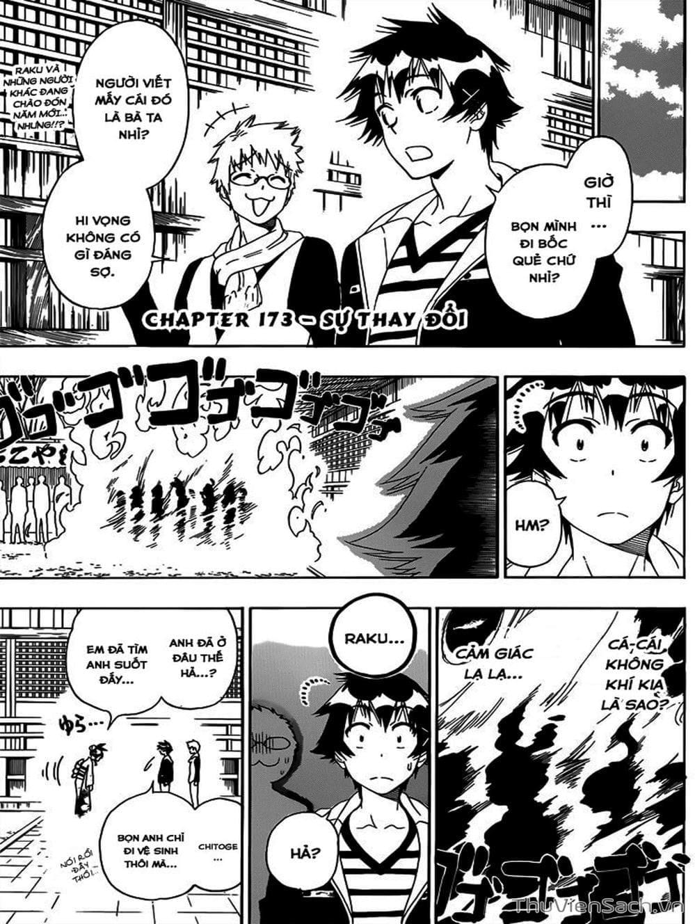 Truyện Tranh Tình Yêu Giả Tạo - Nisekoi trang 8