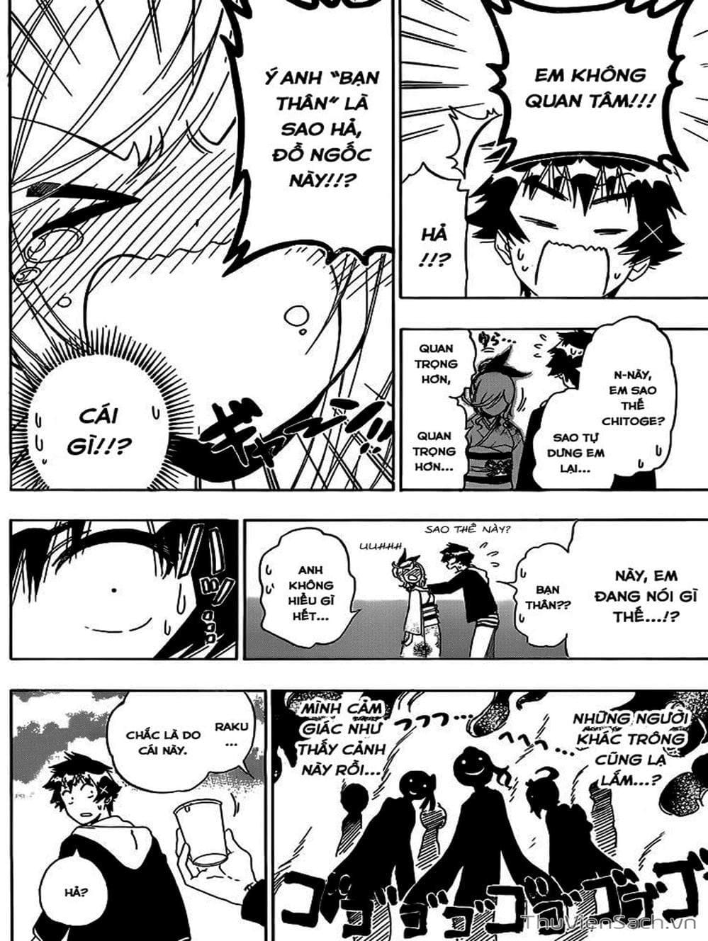 Truyện Tranh Tình Yêu Giả Tạo - Nisekoi trang 8