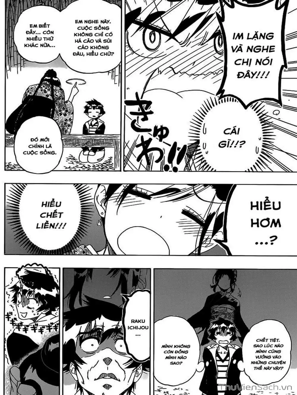 Truyện Tranh Tình Yêu Giả Tạo - Nisekoi trang 8