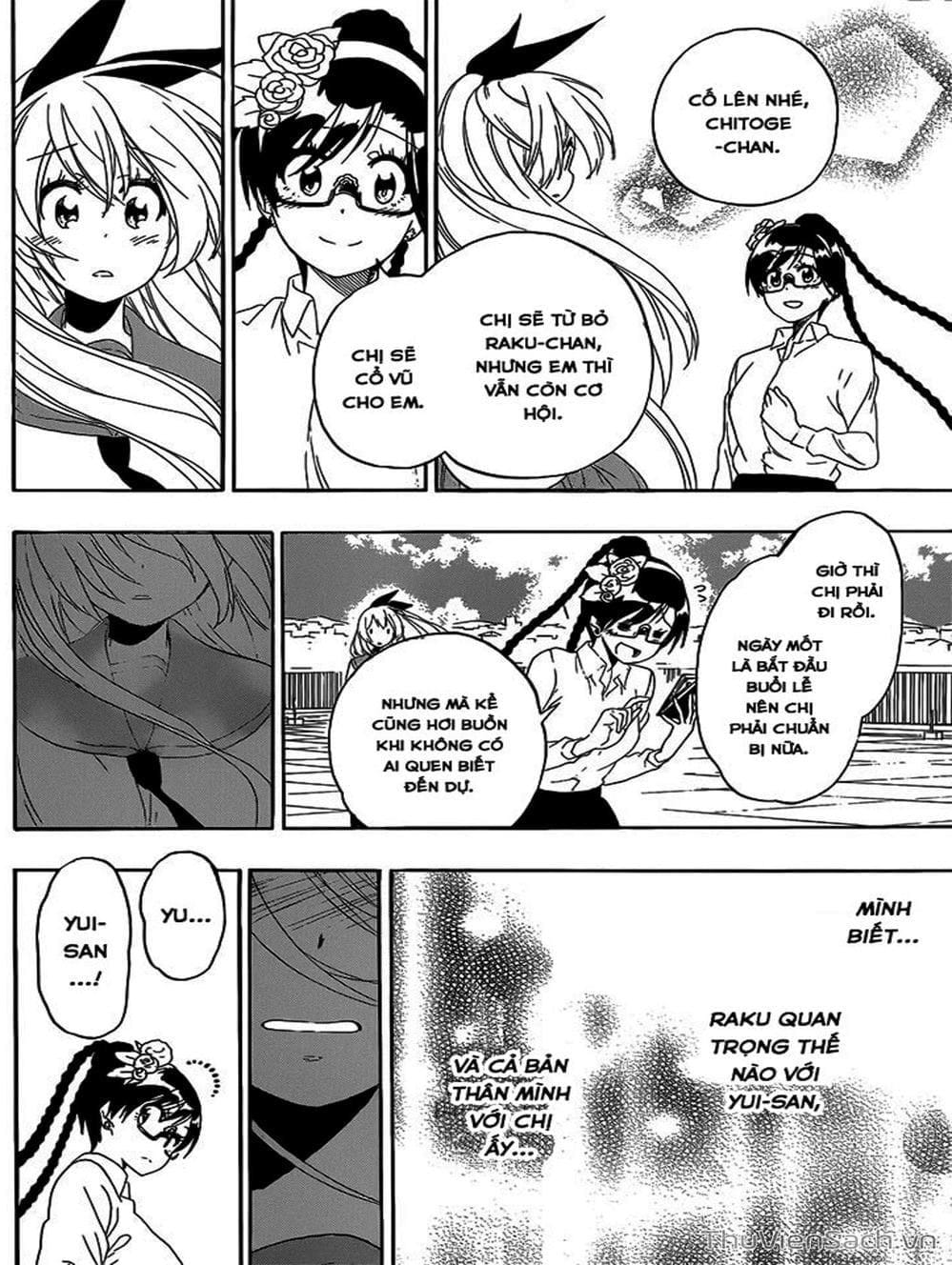 Truyện Tranh Tình Yêu Giả Tạo - Nisekoi trang 8