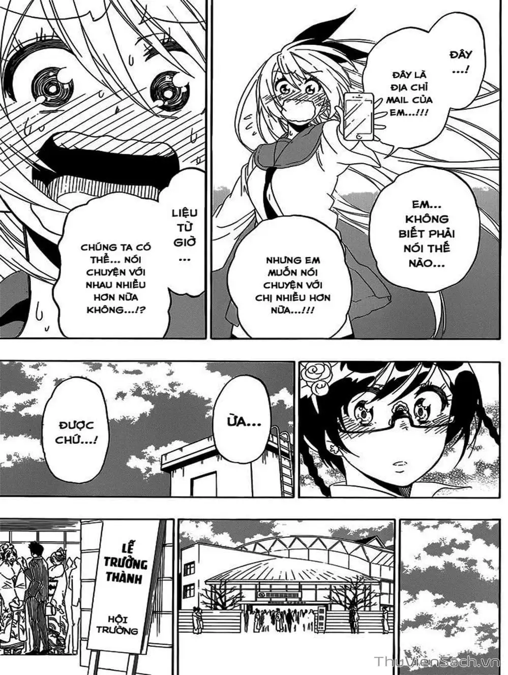 Truyện Tranh Tình Yêu Giả Tạo - Nisekoi trang 8