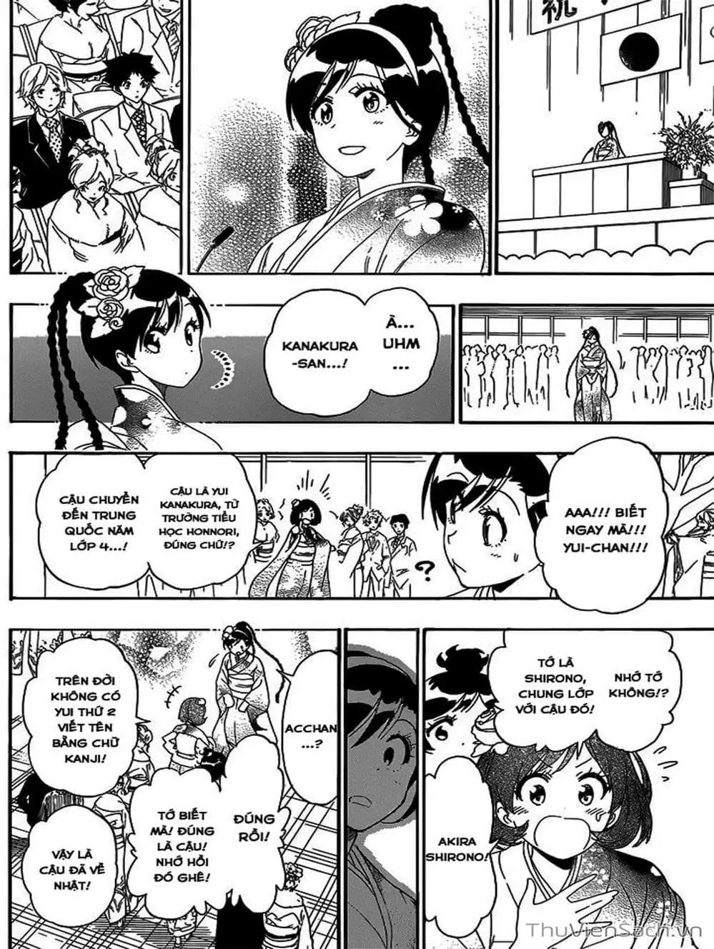 Truyện Tranh Tình Yêu Giả Tạo - Nisekoi trang 8