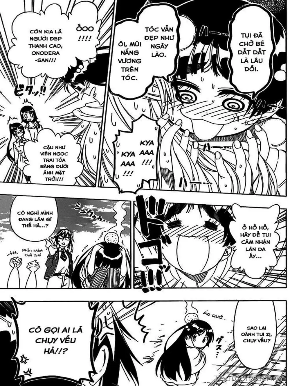 Truyện Tranh Tình Yêu Giả Tạo - Nisekoi trang 8