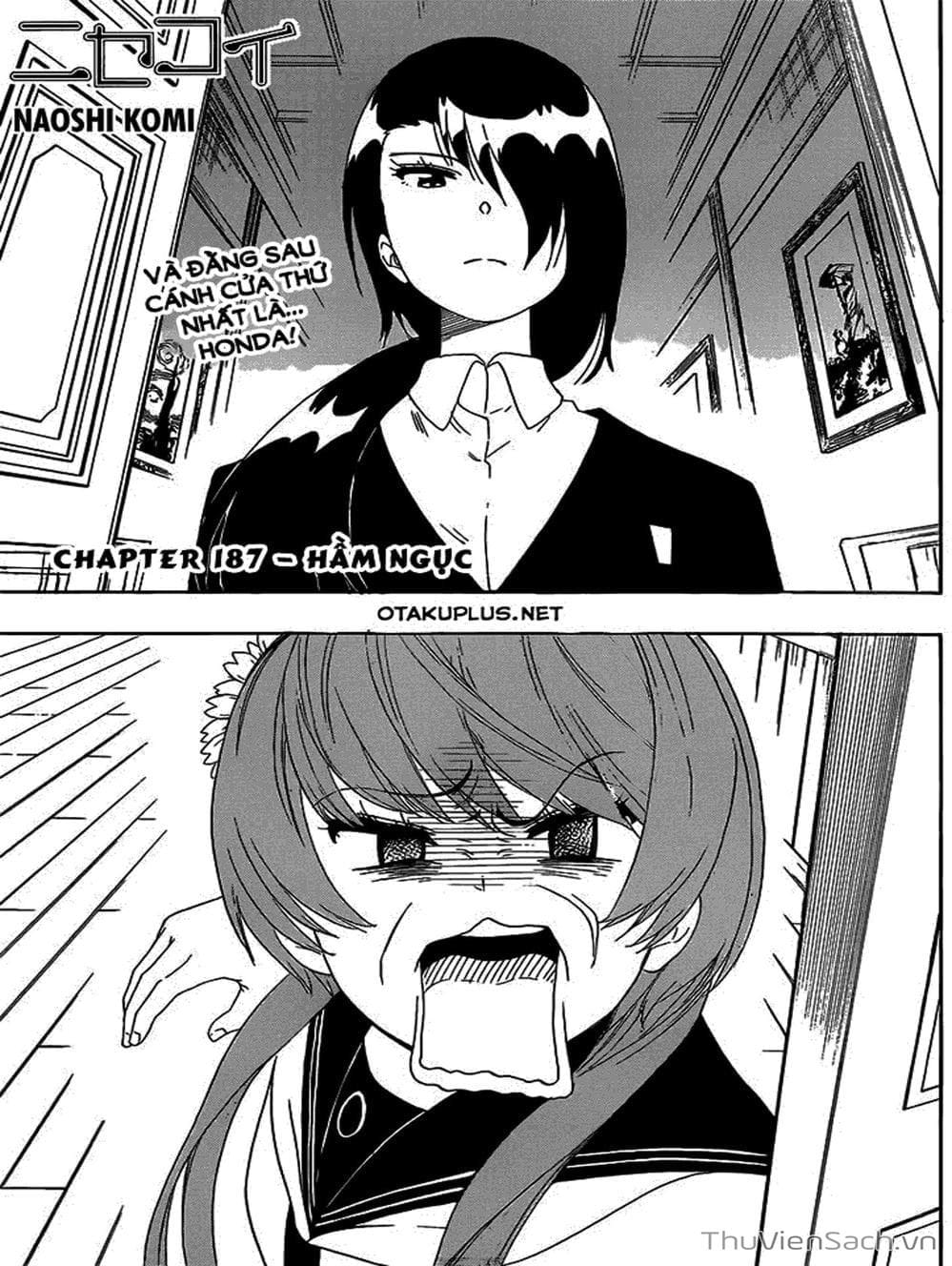 Truyện Tranh Tình Yêu Giả Tạo - Nisekoi trang 8