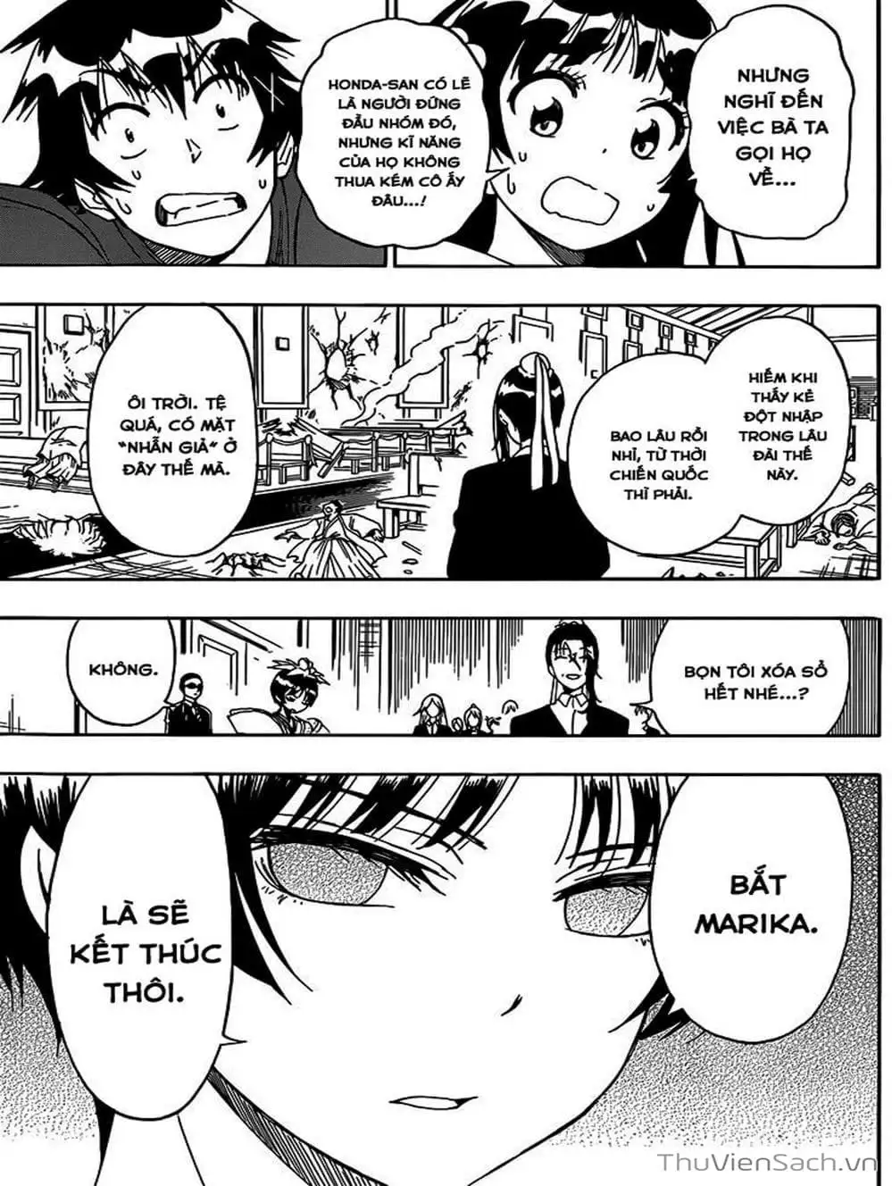 Truyện Tranh Tình Yêu Giả Tạo - Nisekoi trang 8