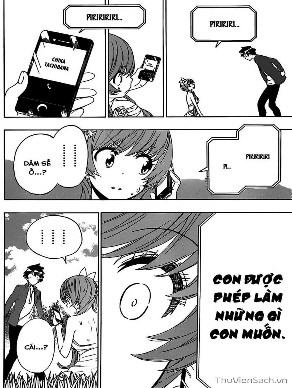 Truyện Tranh Tình Yêu Giả Tạo - Nisekoi trang 8