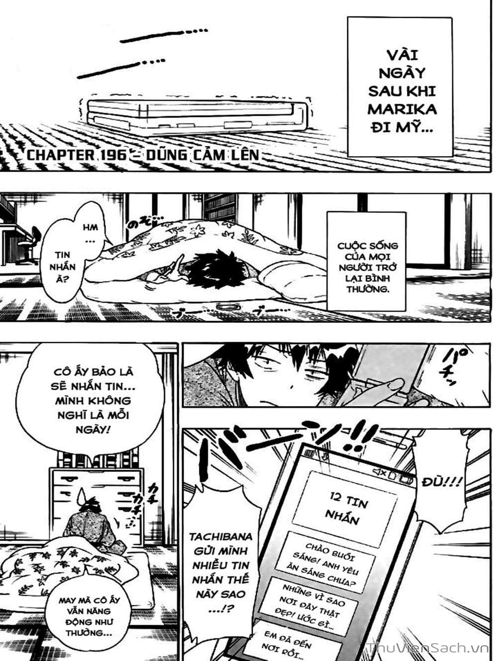 Truyện Tranh Tình Yêu Giả Tạo - Nisekoi trang 8