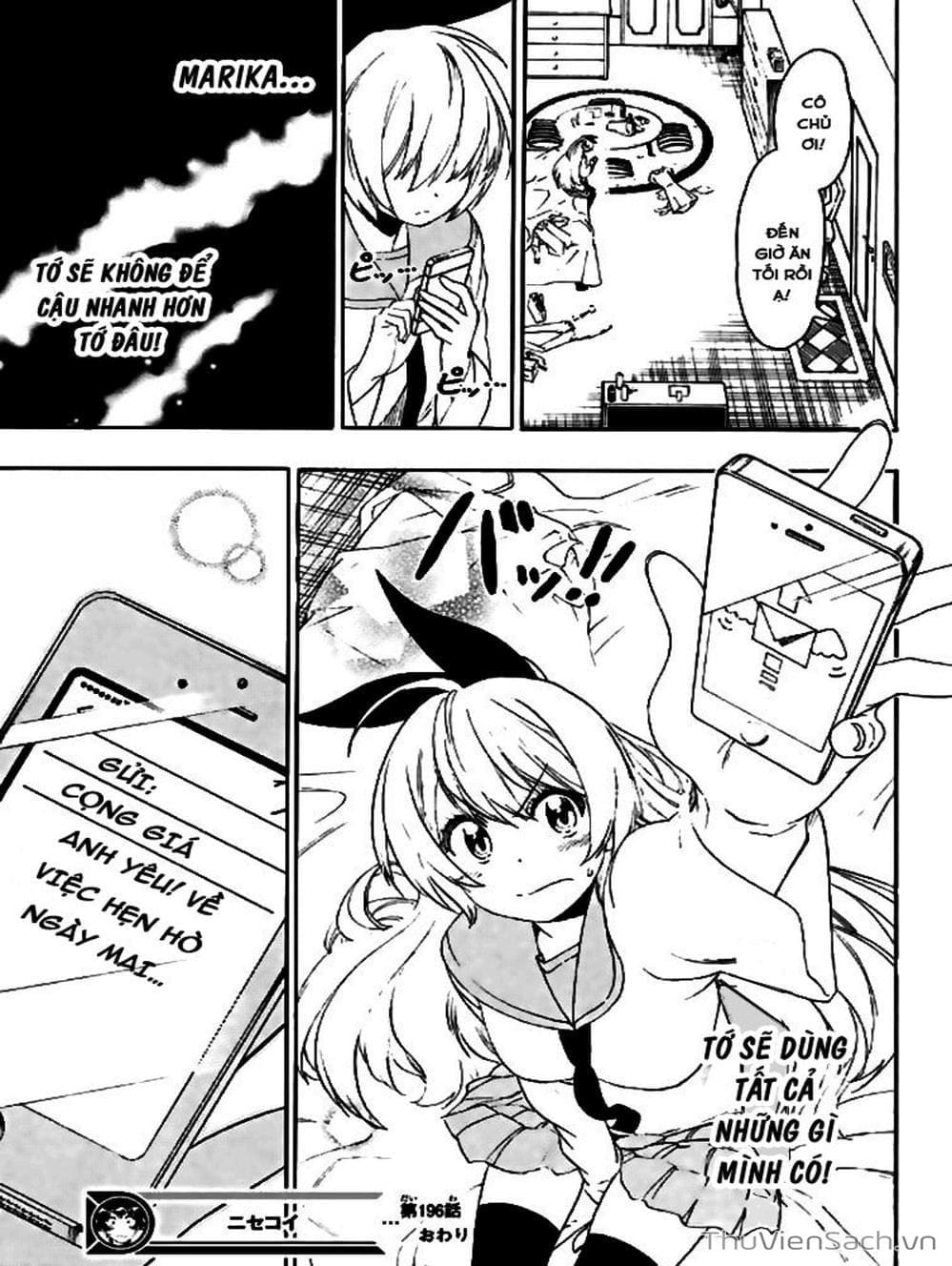 Truyện Tranh Tình Yêu Giả Tạo - Nisekoi trang 8