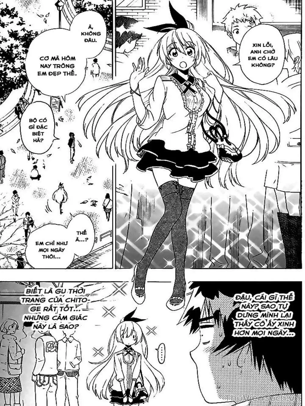 Truyện Tranh Tình Yêu Giả Tạo - Nisekoi trang 8