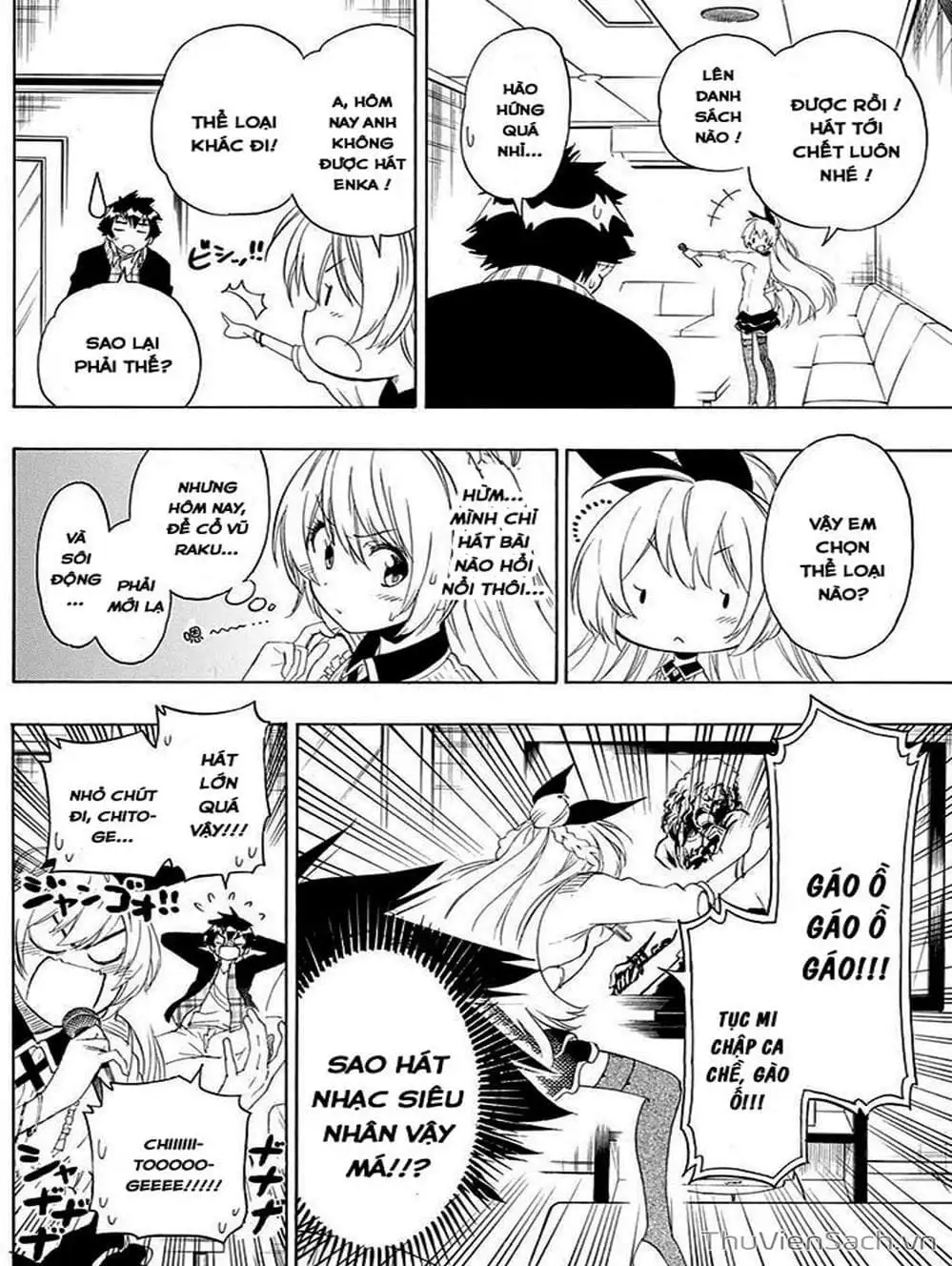 Truyện Tranh Tình Yêu Giả Tạo - Nisekoi trang 8