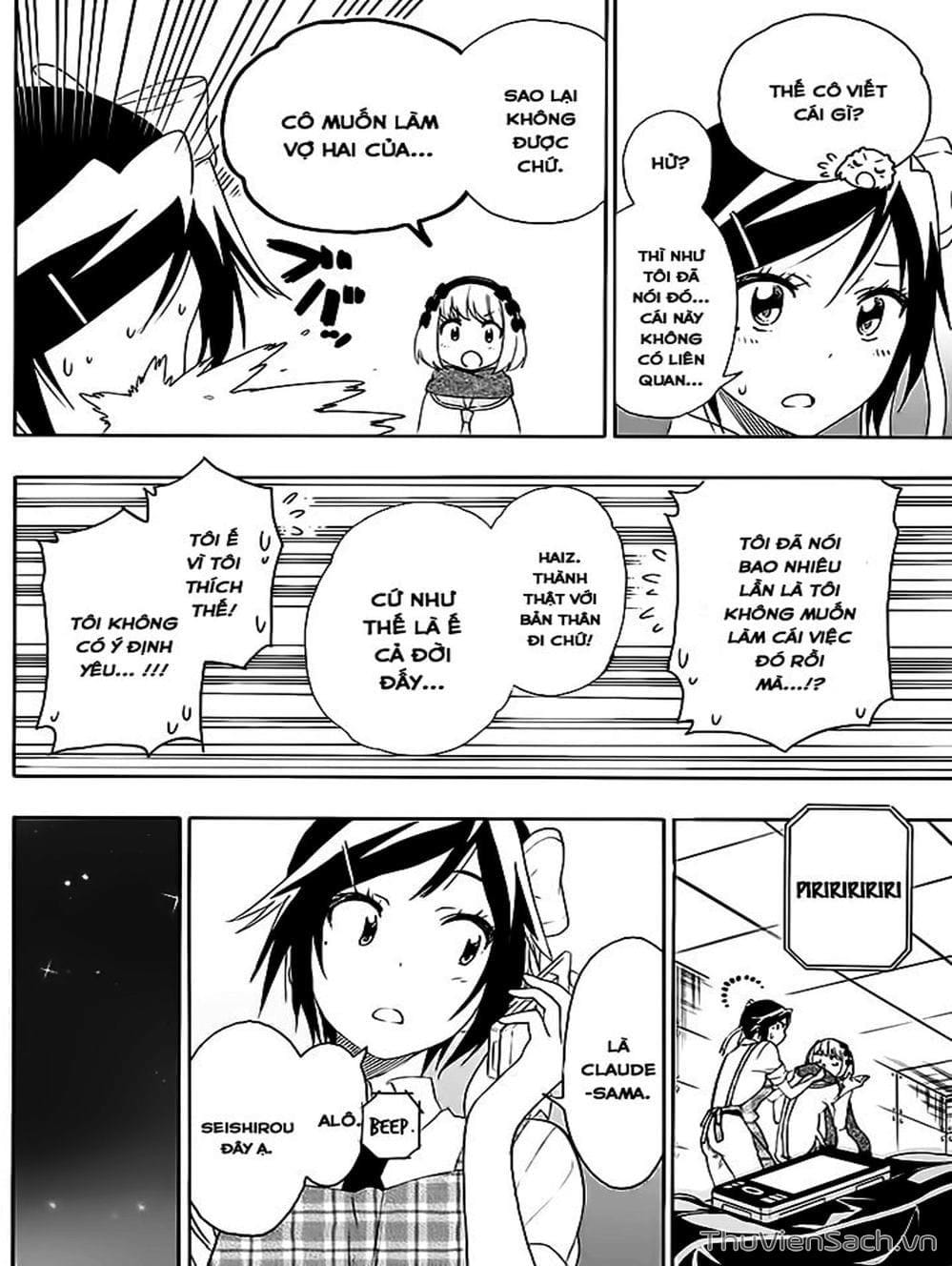 Truyện Tranh Tình Yêu Giả Tạo - Nisekoi trang 8