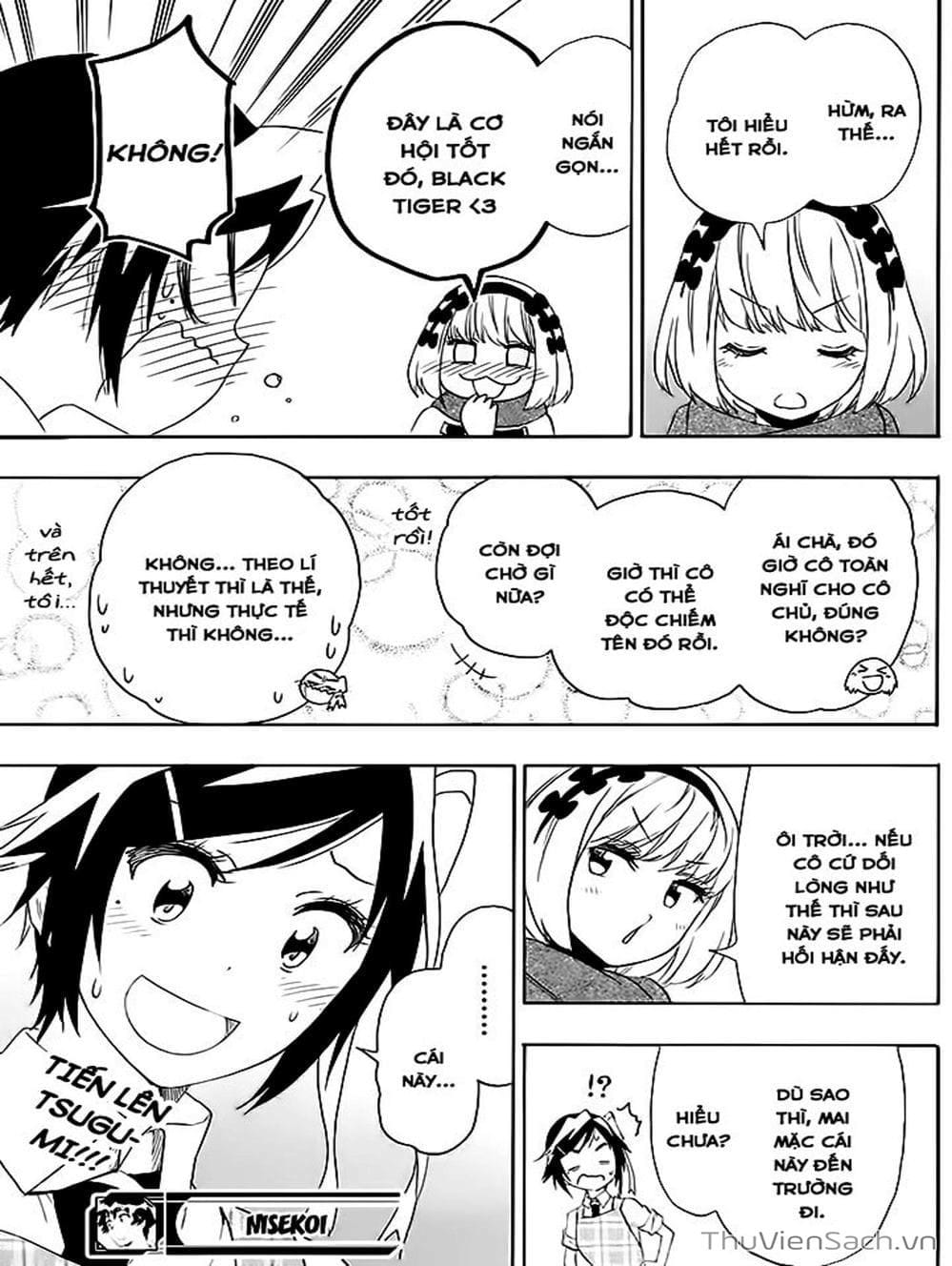 Truyện Tranh Tình Yêu Giả Tạo - Nisekoi trang 8