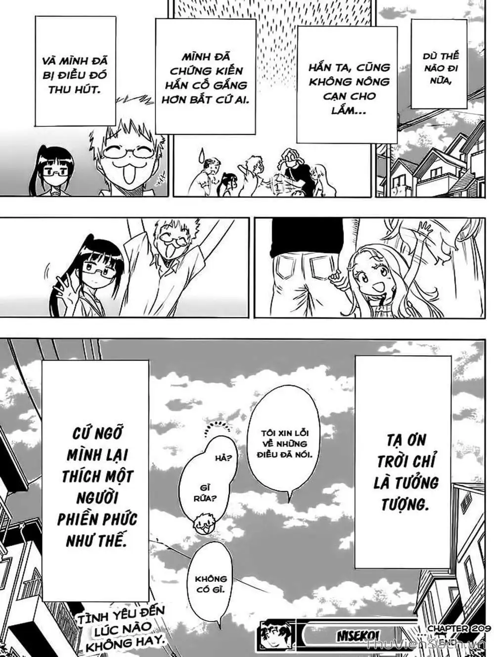 Truyện Tranh Tình Yêu Giả Tạo - Nisekoi trang 8