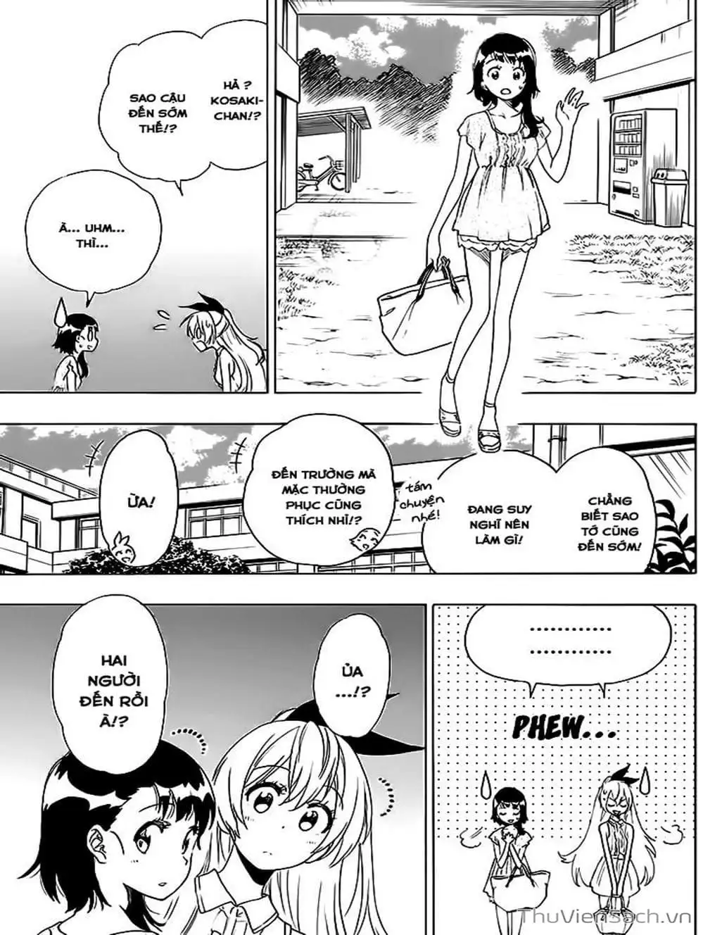 Truyện Tranh Tình Yêu Giả Tạo - Nisekoi trang 8