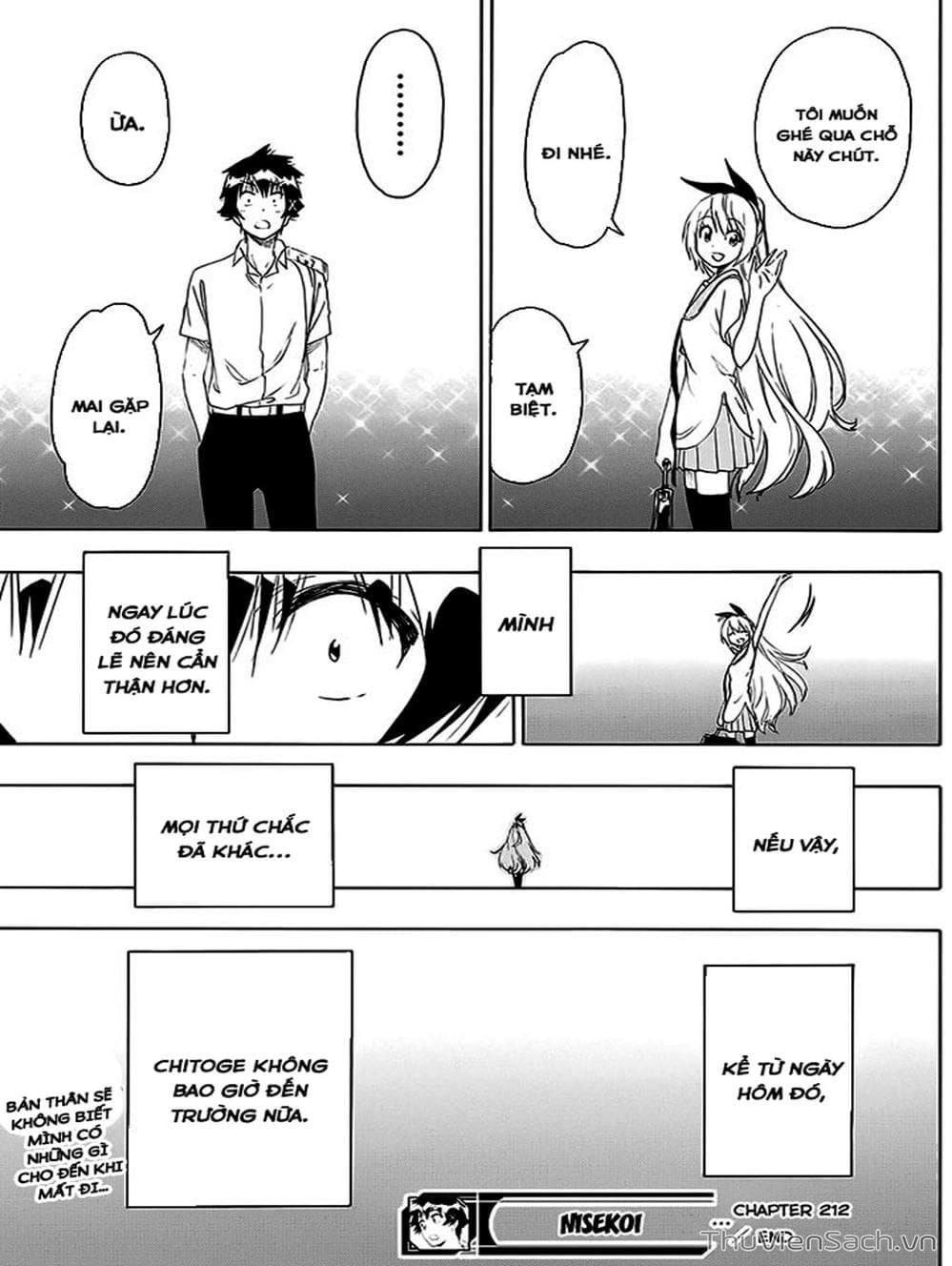 Truyện Tranh Tình Yêu Giả Tạo - Nisekoi trang 8