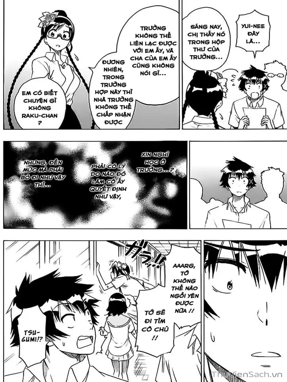 Truyện Tranh Tình Yêu Giả Tạo - Nisekoi trang 8