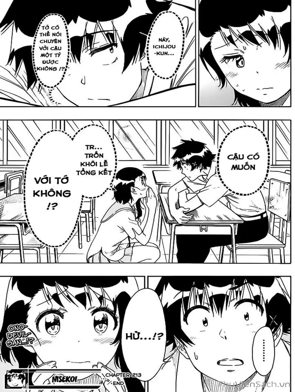Truyện Tranh Tình Yêu Giả Tạo - Nisekoi trang 8