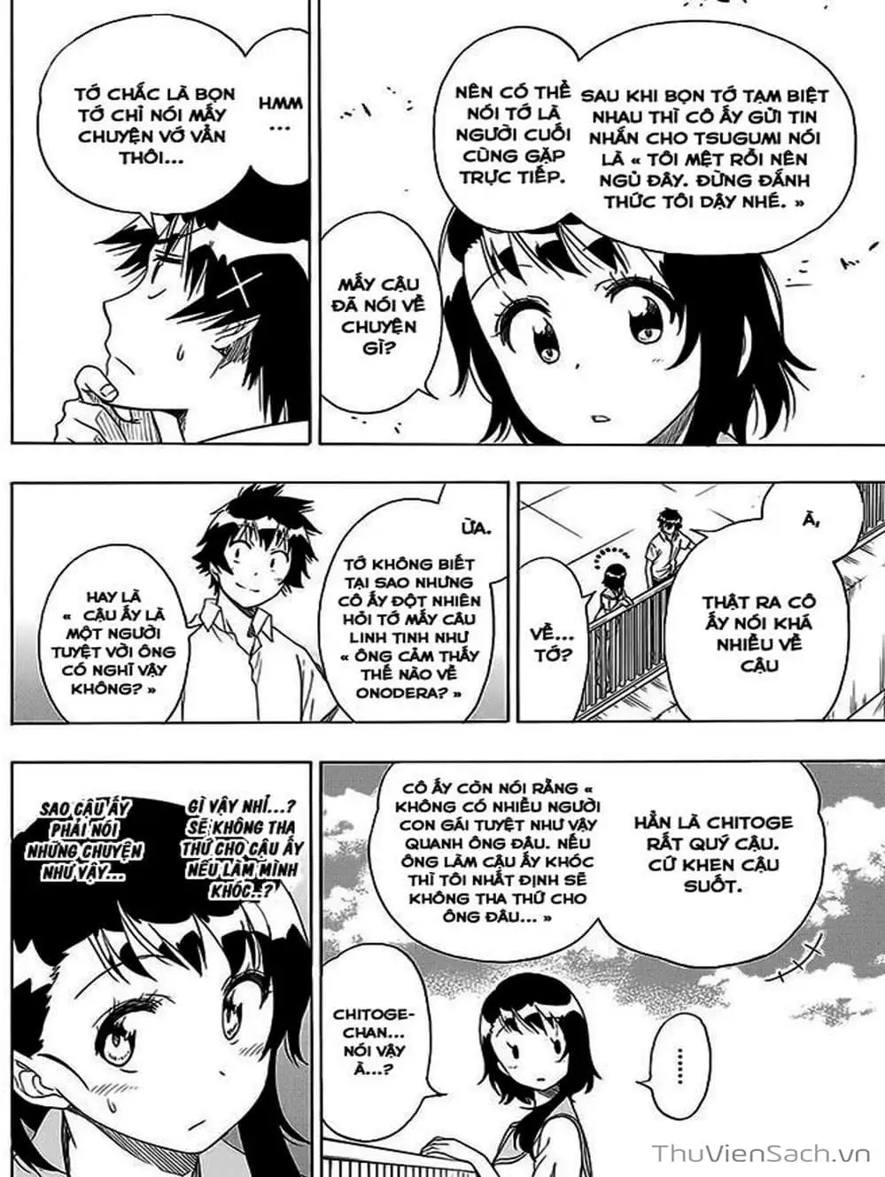 Truyện Tranh Tình Yêu Giả Tạo - Nisekoi trang 8