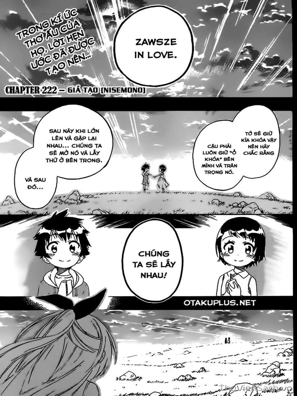 Truyện Tranh Tình Yêu Giả Tạo - Nisekoi trang 8