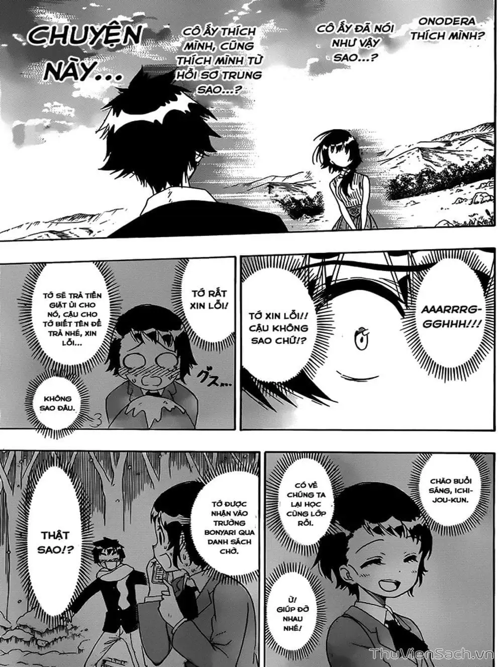 Truyện Tranh Tình Yêu Giả Tạo - Nisekoi trang 8