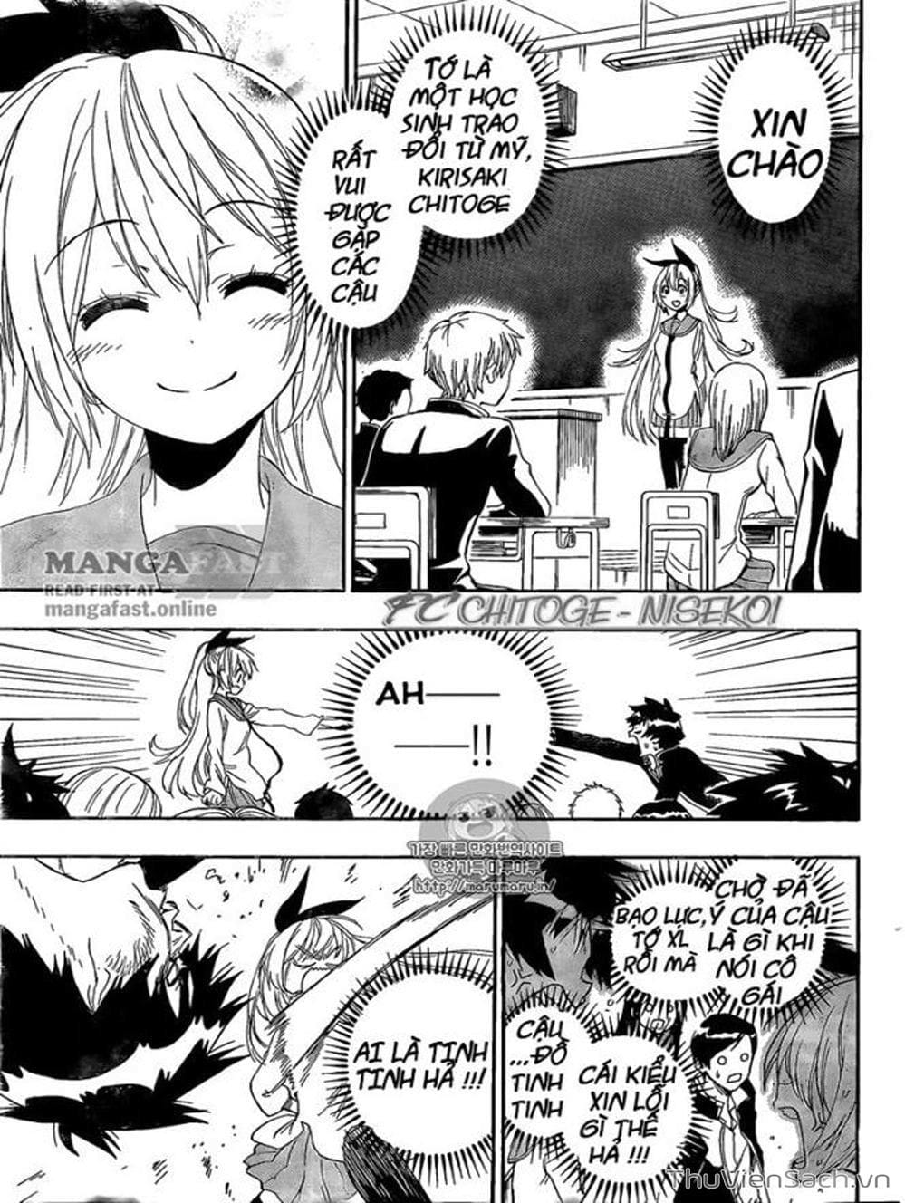 Truyện Tranh Tình Yêu Giả Tạo - Nisekoi trang 8