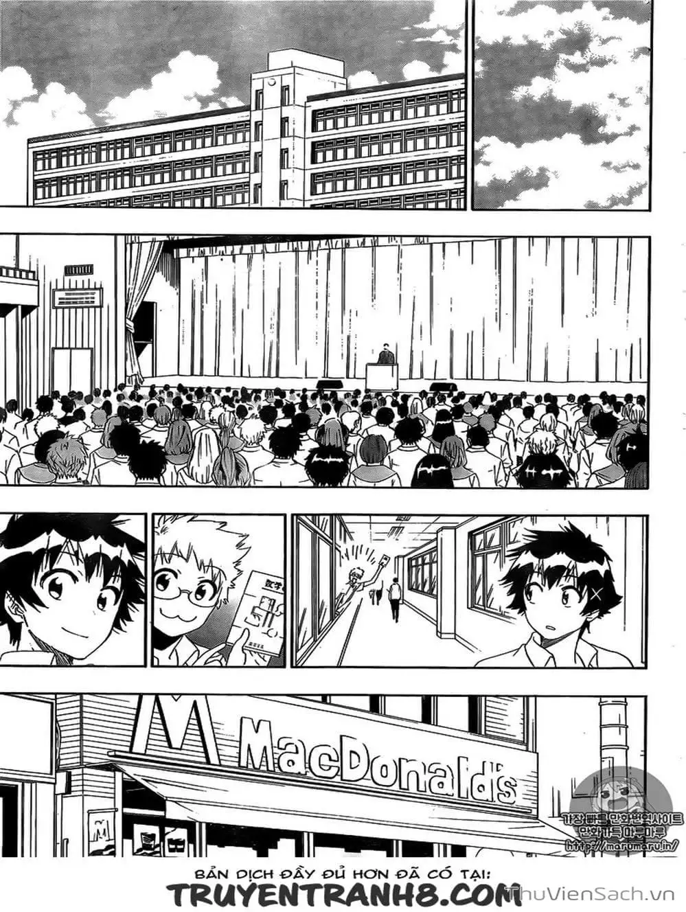 Truyện Tranh Tình Yêu Giả Tạo - Nisekoi trang 8