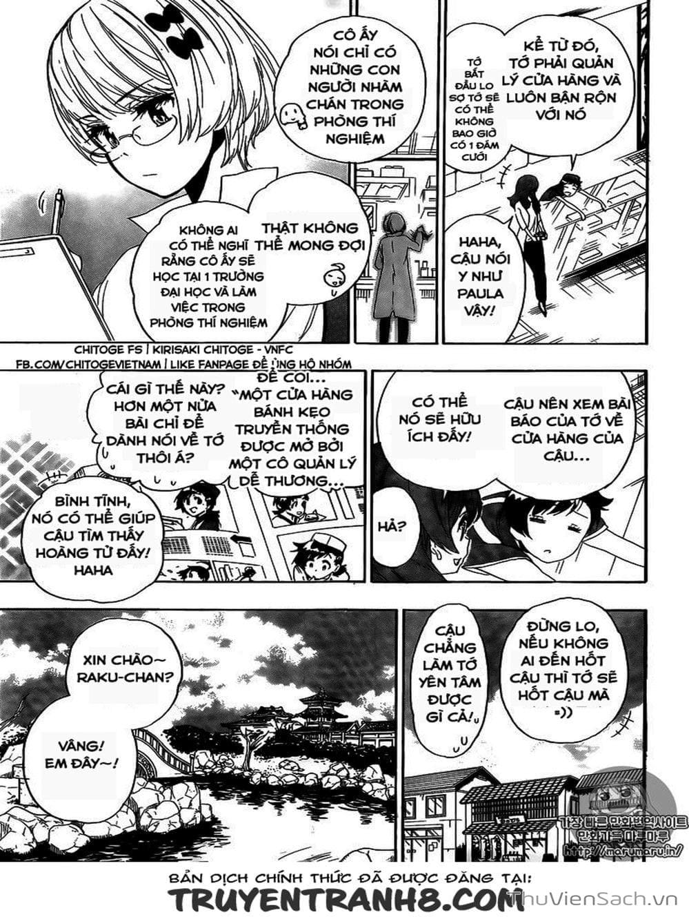 Truyện Tranh Tình Yêu Giả Tạo - Nisekoi trang 8