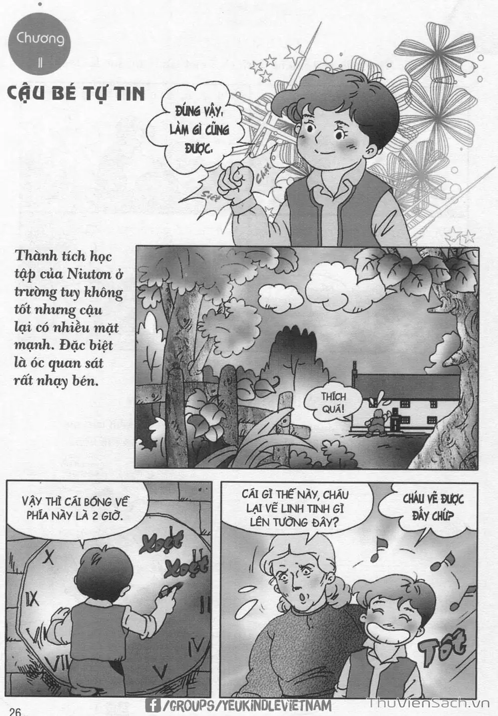 Truyện Tranh Danh Nhân Thế Giới - Niuton trang 2