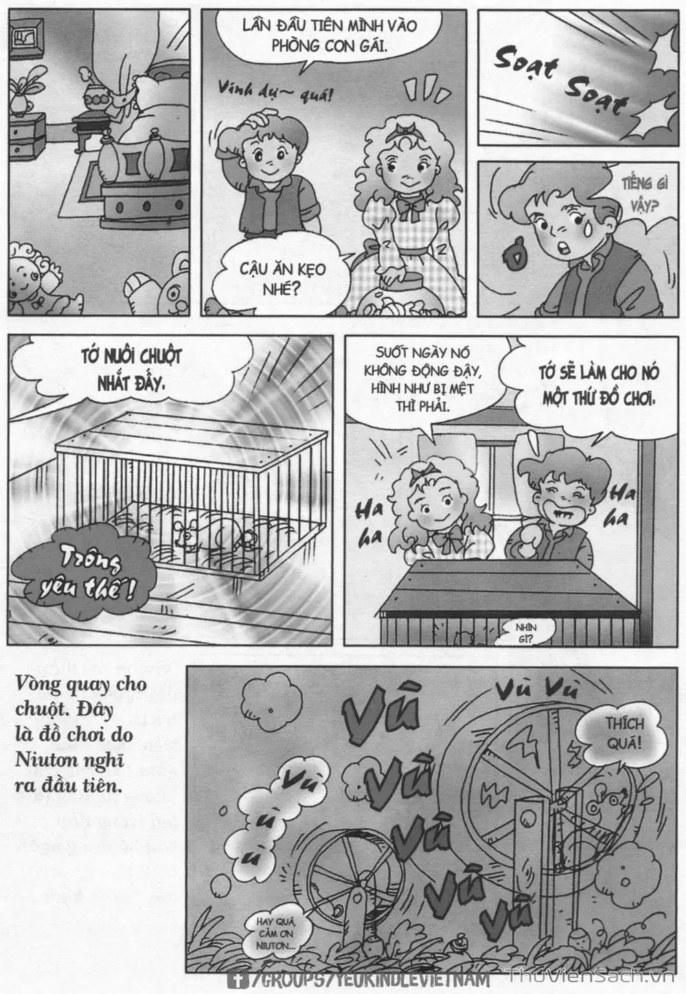 Truyện Tranh Danh Nhân Thế Giới - Niuton trang 2