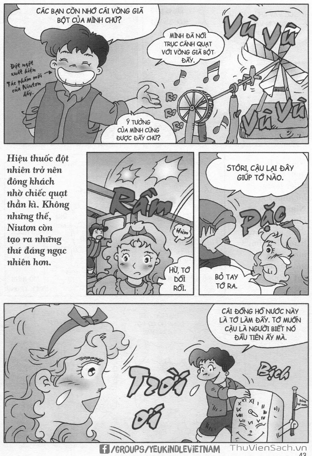 Truyện Tranh Danh Nhân Thế Giới - Niuton trang 2