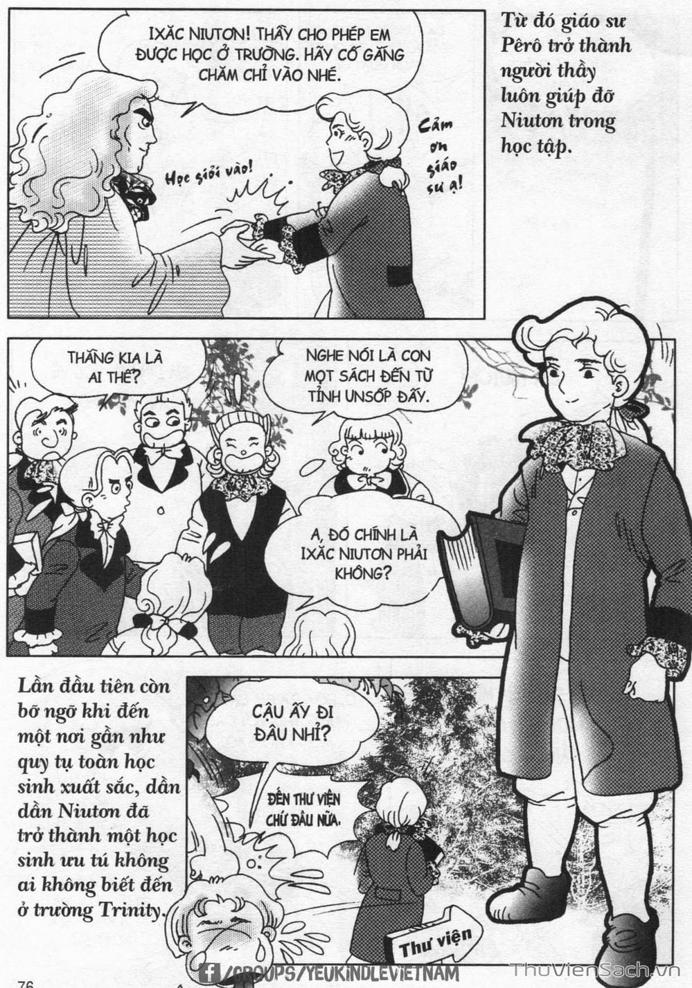 Truyện Tranh Danh Nhân Thế Giới - Niuton trang 2