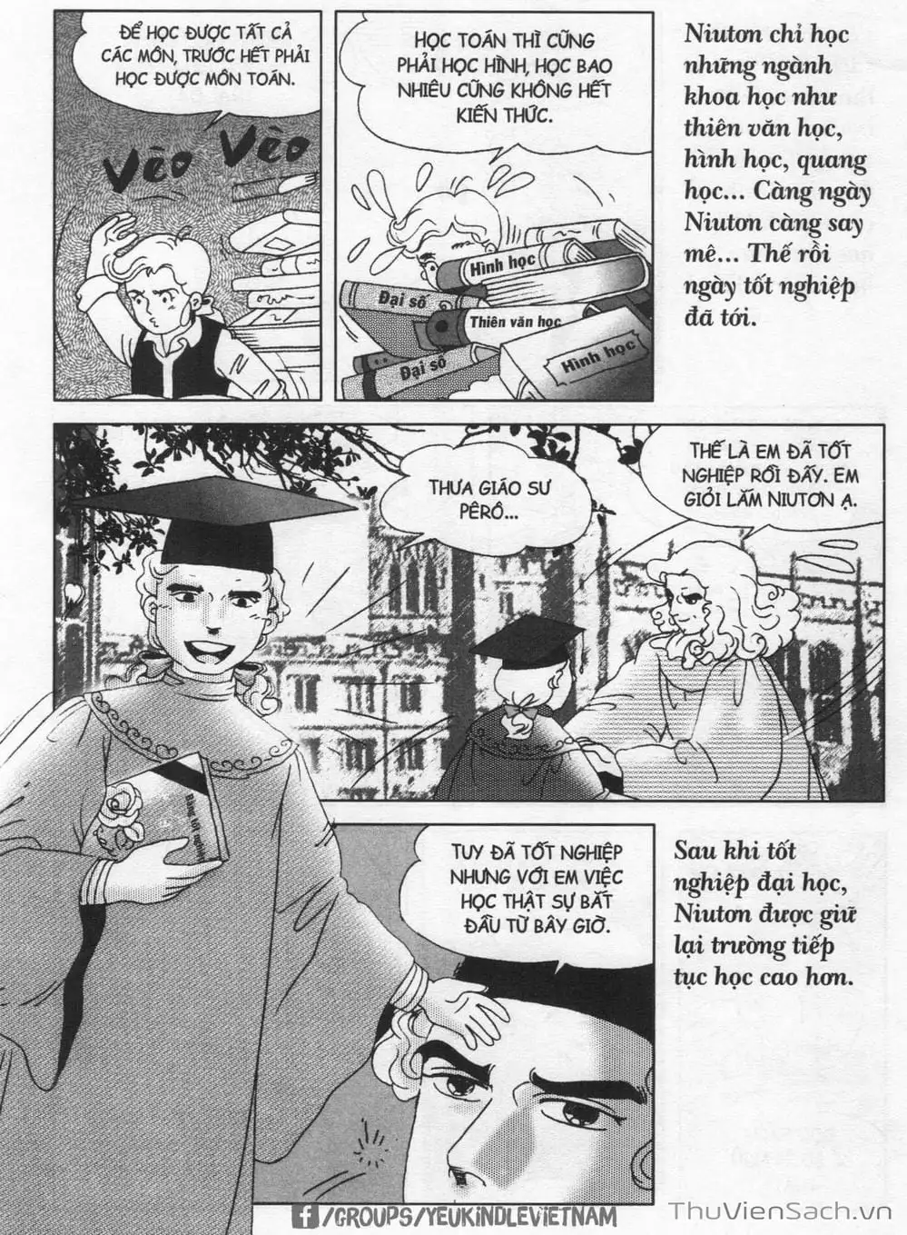 Truyện Tranh Danh Nhân Thế Giới - Niuton trang 2