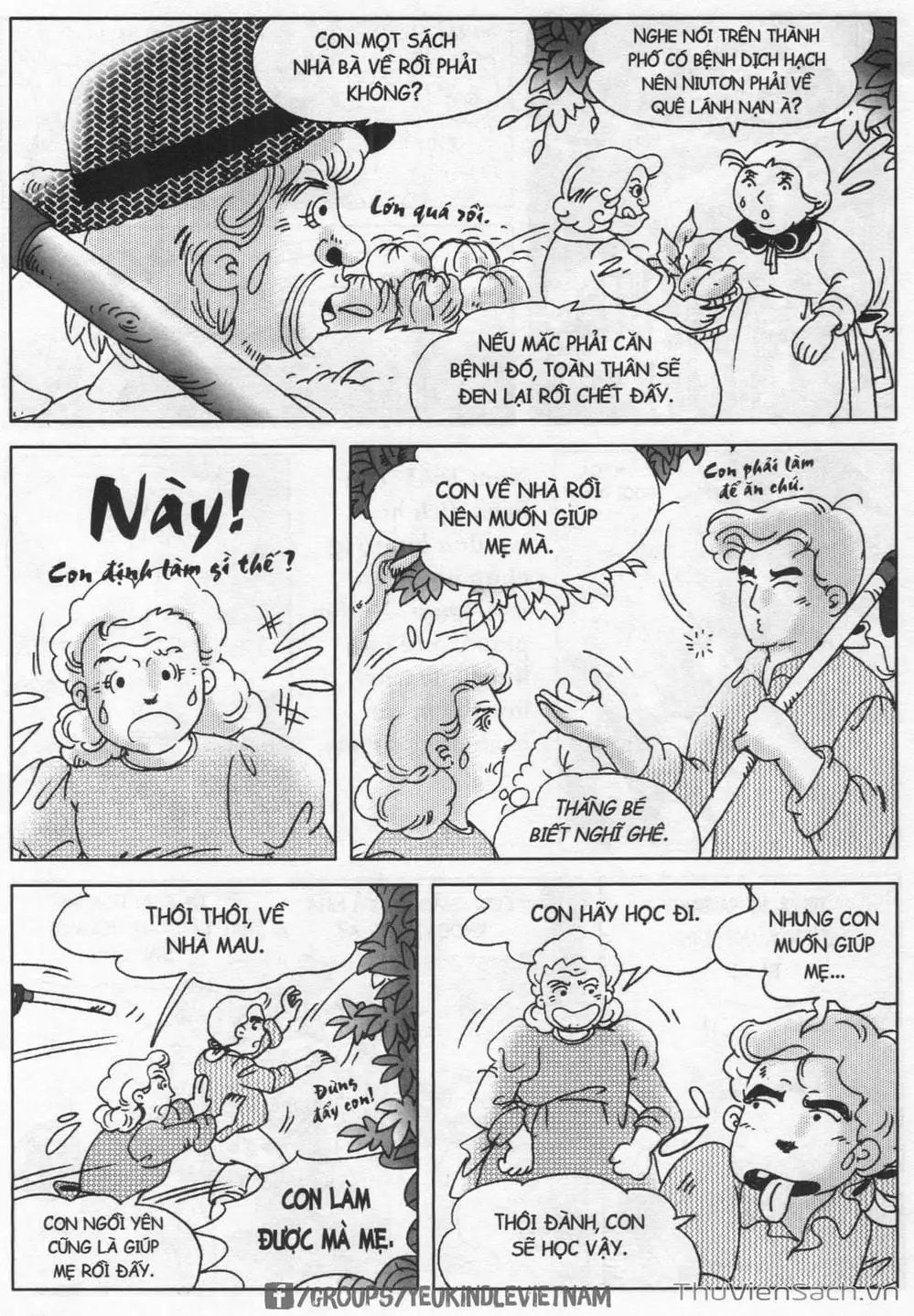 Truyện Tranh Danh Nhân Thế Giới - Niuton trang 2