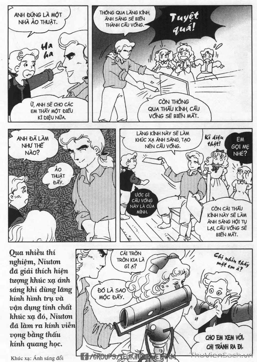 Truyện Tranh Danh Nhân Thế Giới - Niuton trang 2