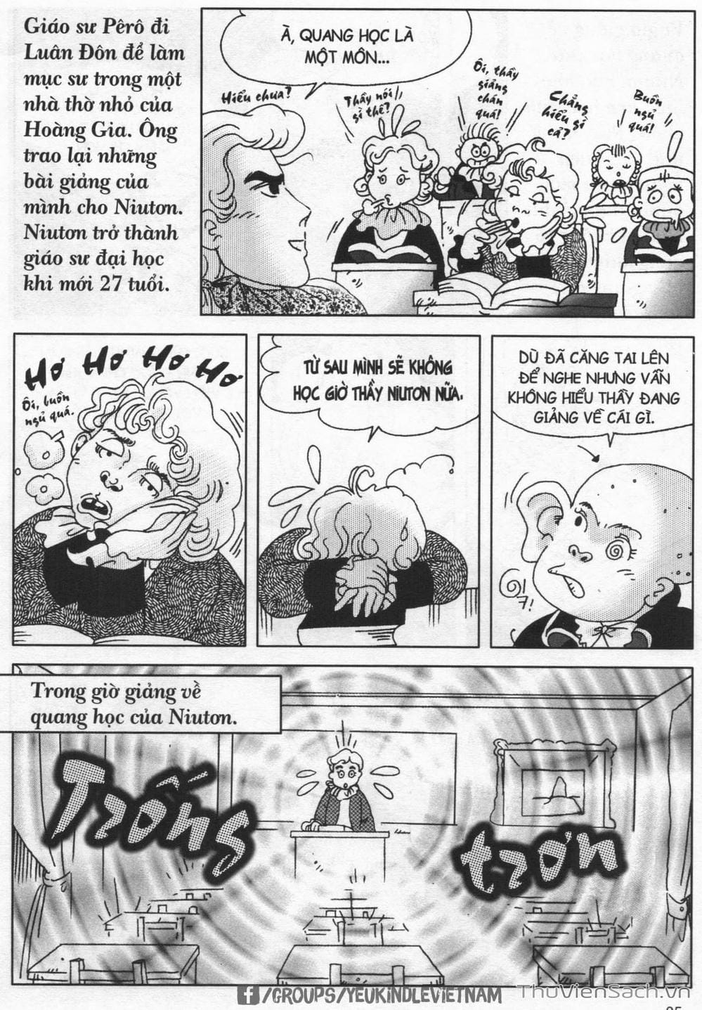 Truyện Tranh Danh Nhân Thế Giới - Niuton trang 2