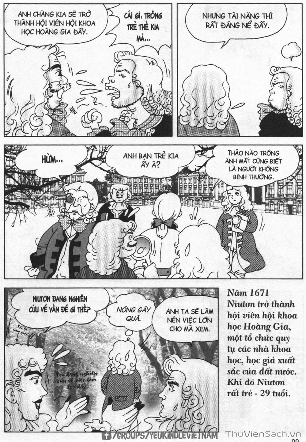 Truyện Tranh Danh Nhân Thế Giới - Niuton trang 2