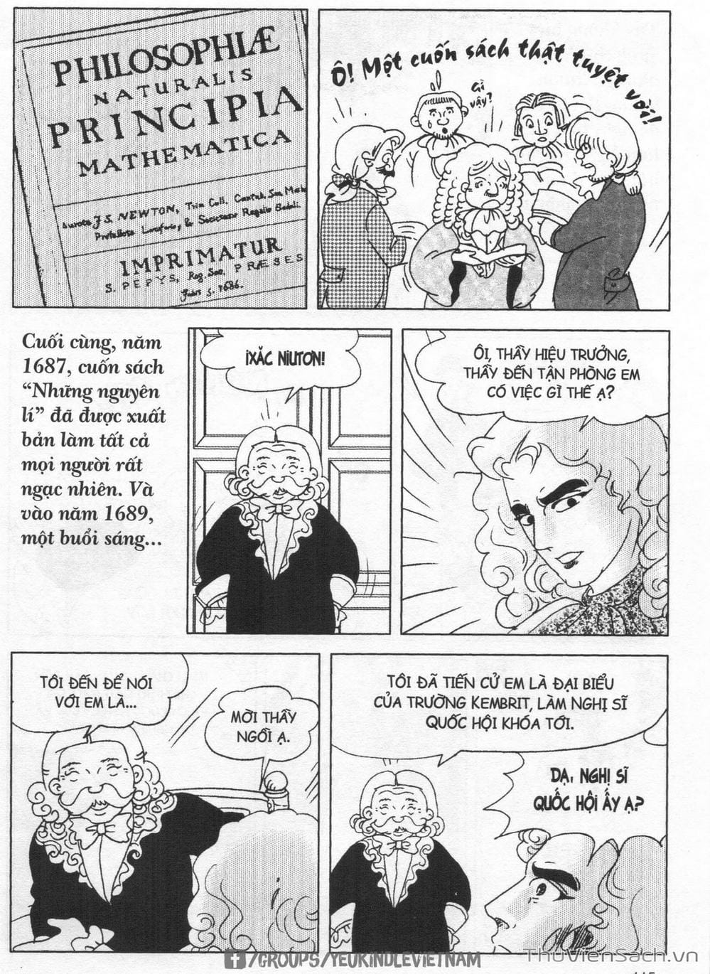 Truyện Tranh Danh Nhân Thế Giới - Niuton trang 2
