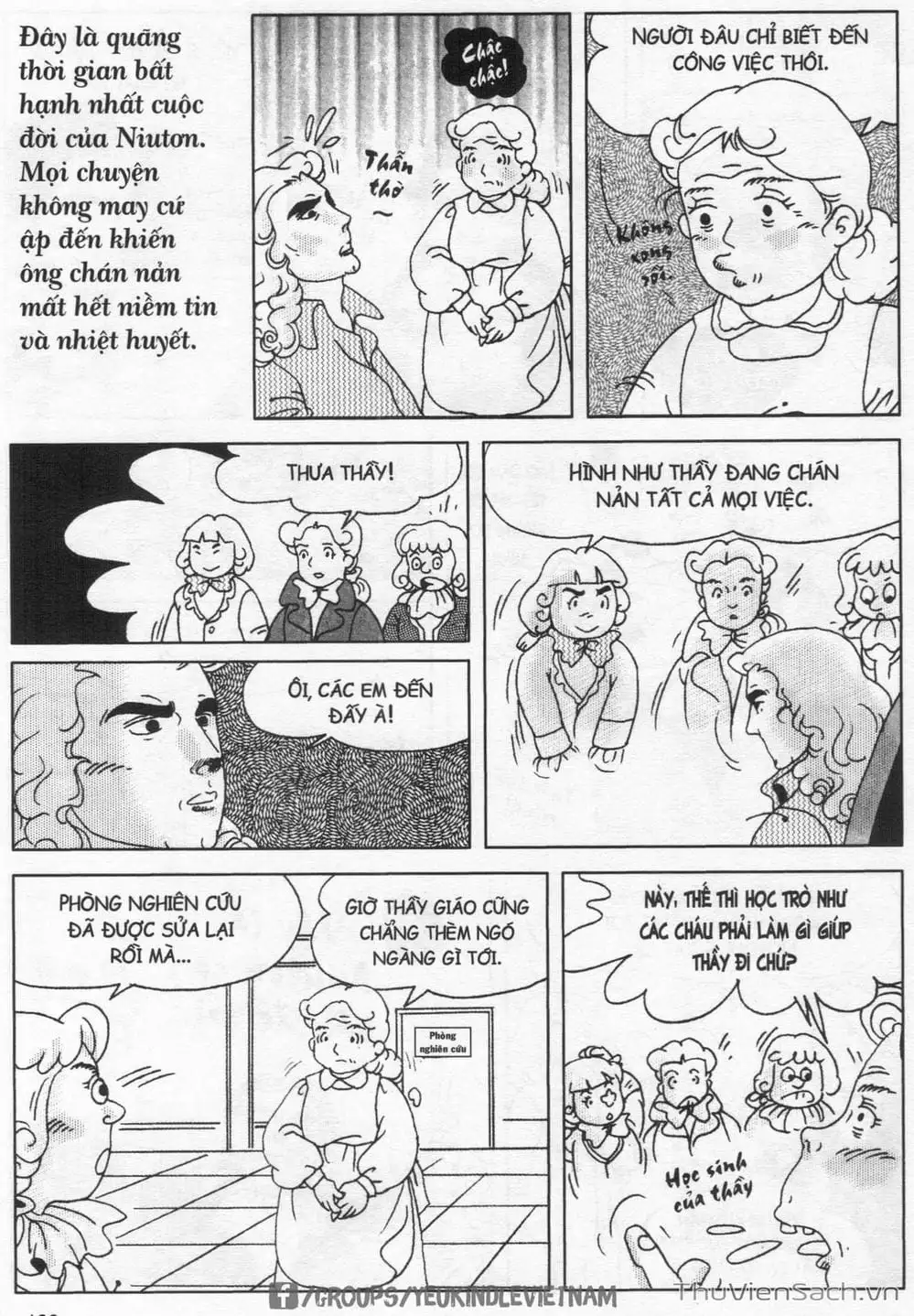 Truyện Tranh Danh Nhân Thế Giới - Niuton trang 2