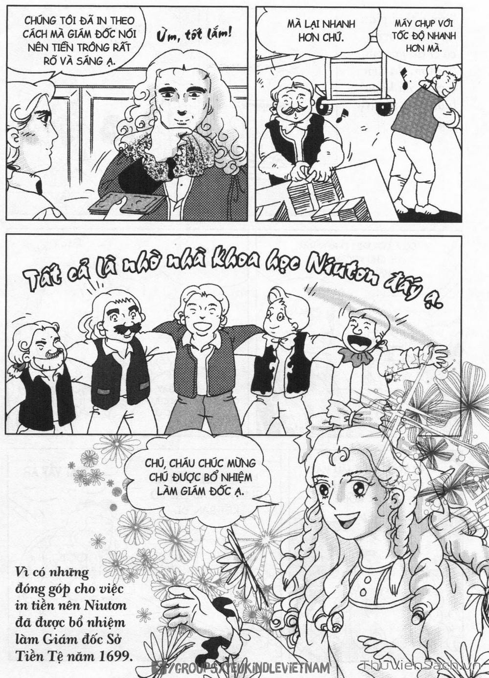 Truyện Tranh Danh Nhân Thế Giới - Niuton trang 2