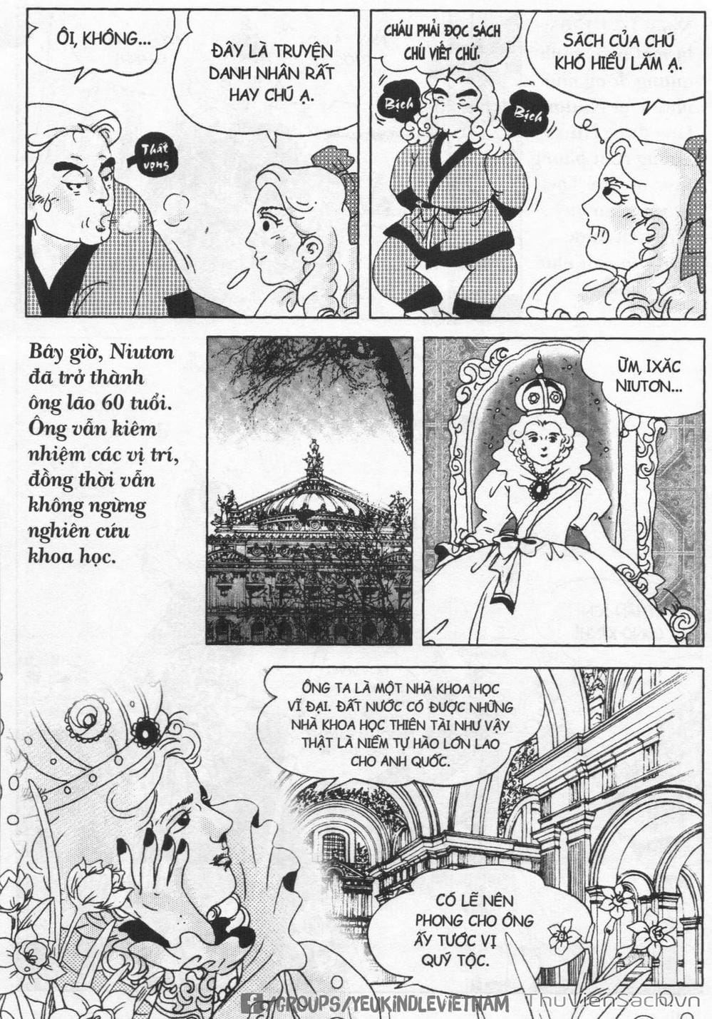 Truyện Tranh Danh Nhân Thế Giới - Niuton trang 2
